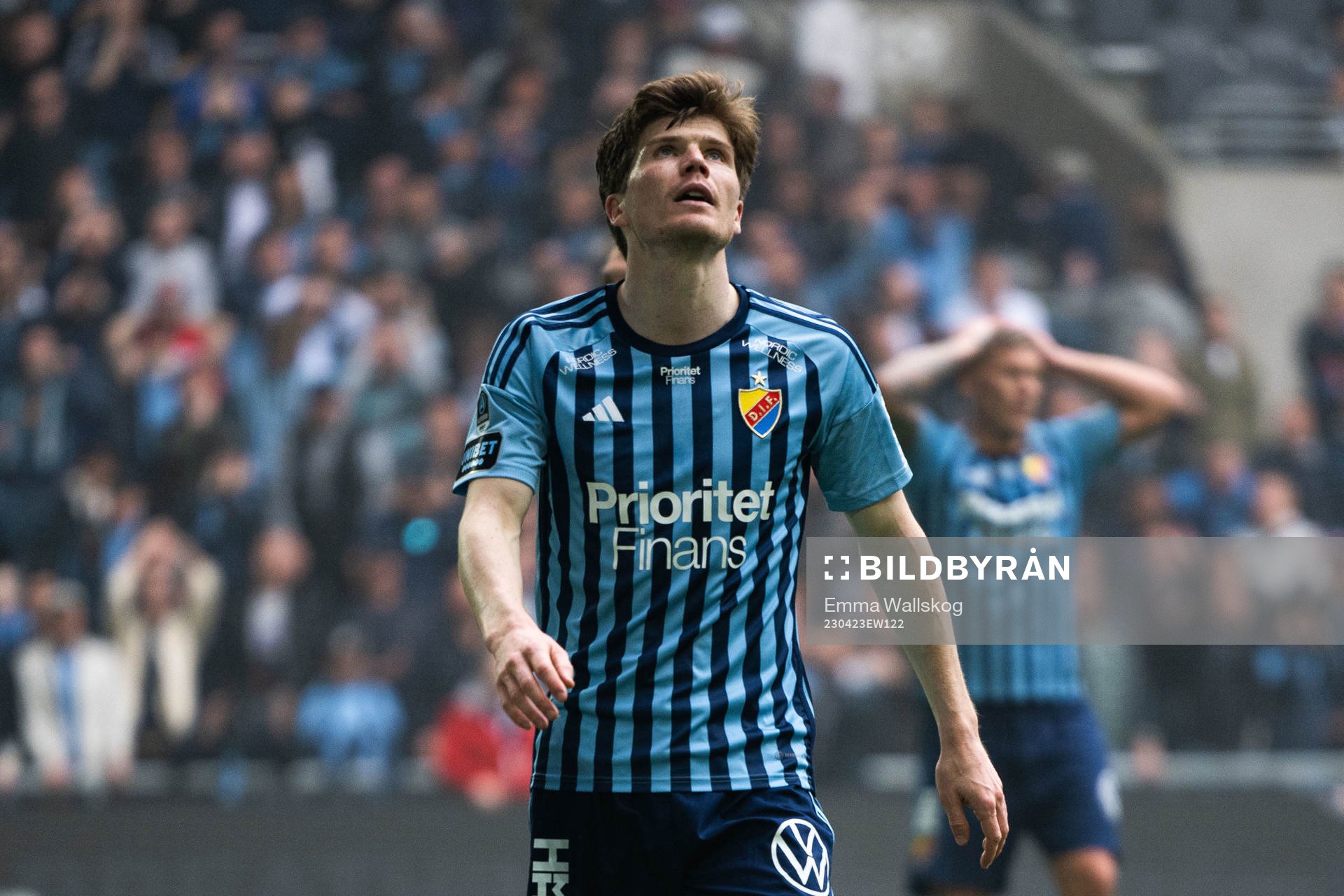 Djurgårdens Oliver Berg deppar