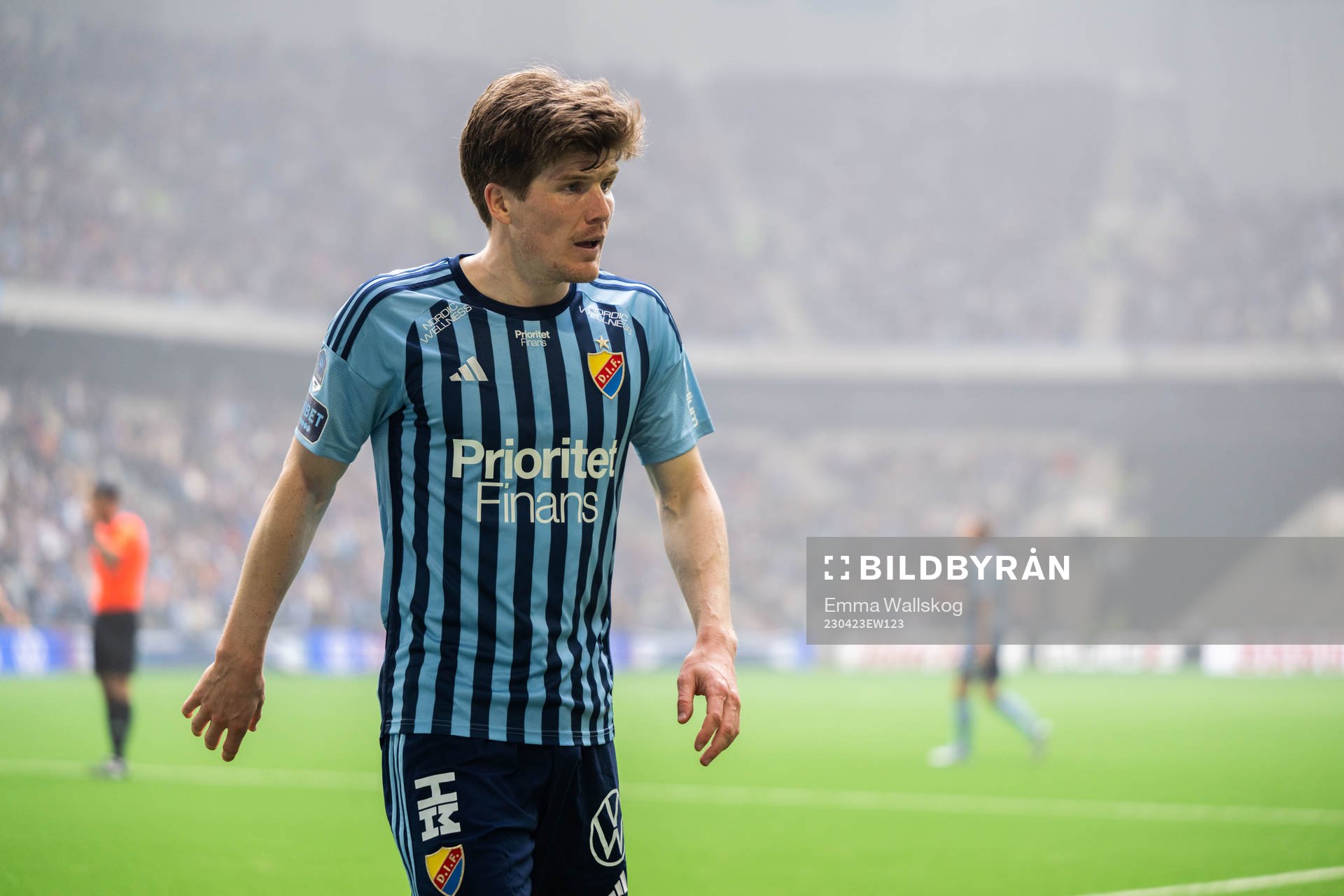 Djurgårdens Oliver Berg deppar