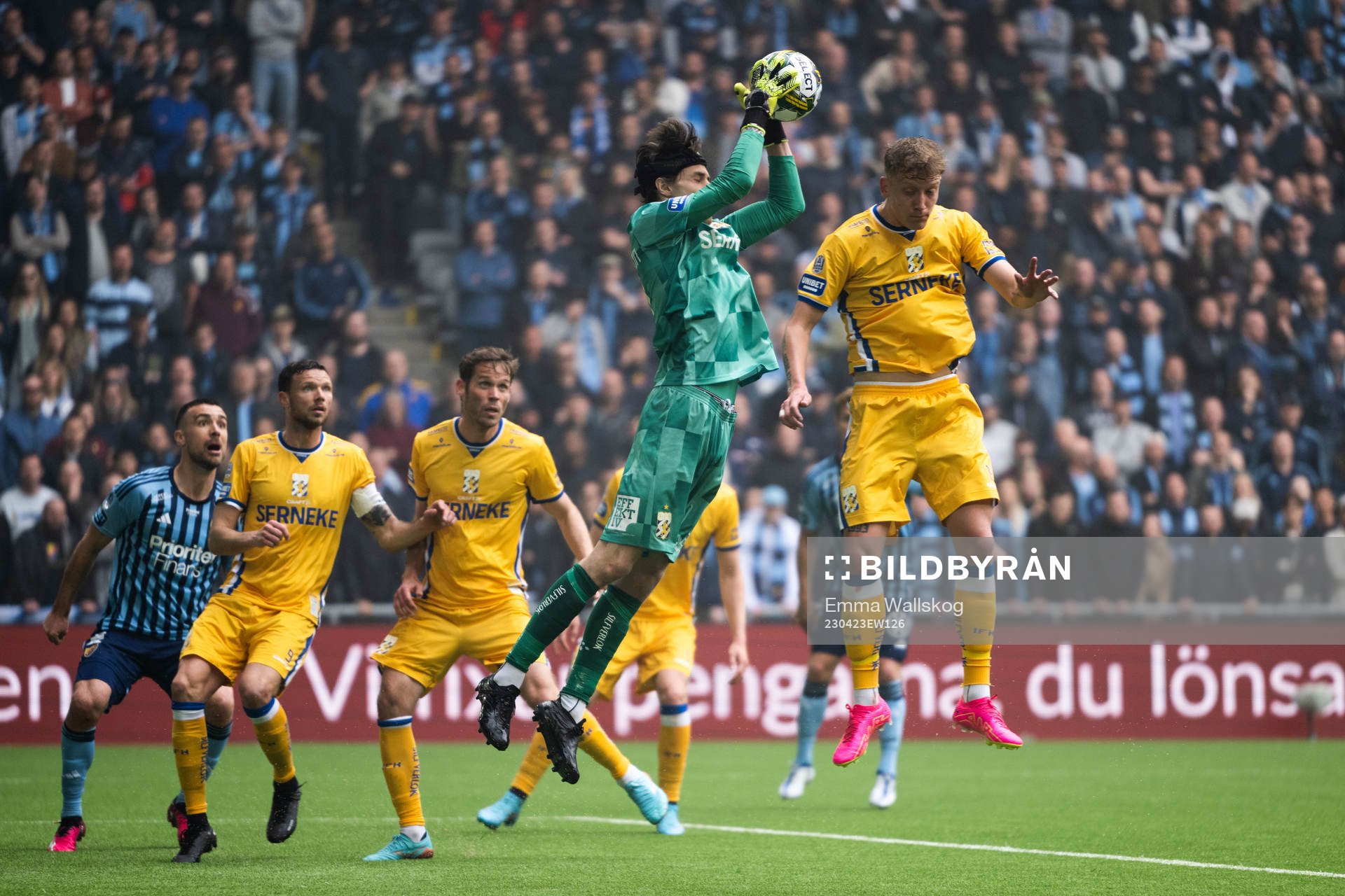 IFK Göteborgs målvakt Adam Benediktsson