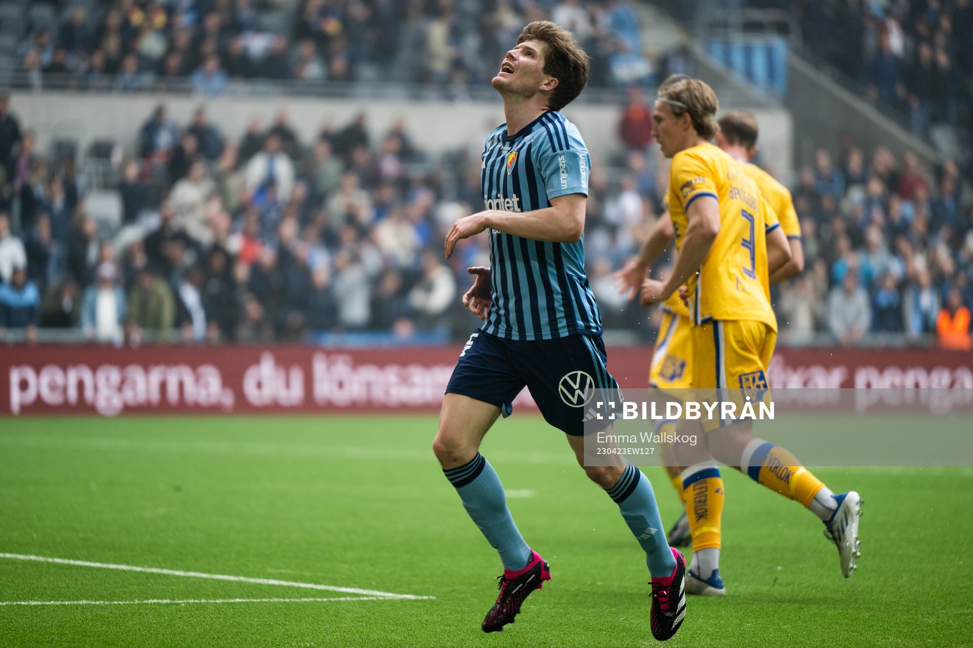 Djurgårdens Oliver Berg deppar
