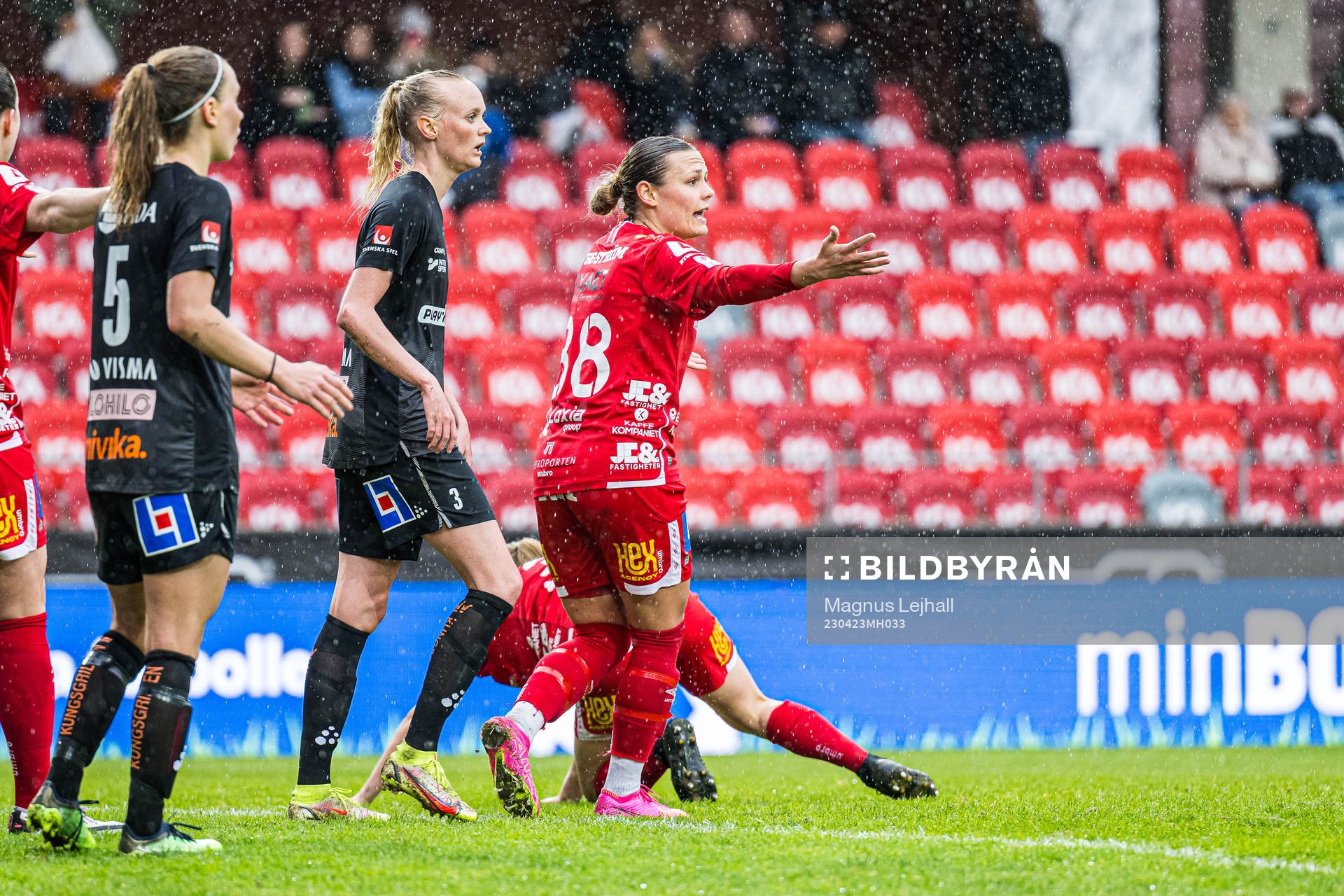 Örebros Maja Bodin reagerar