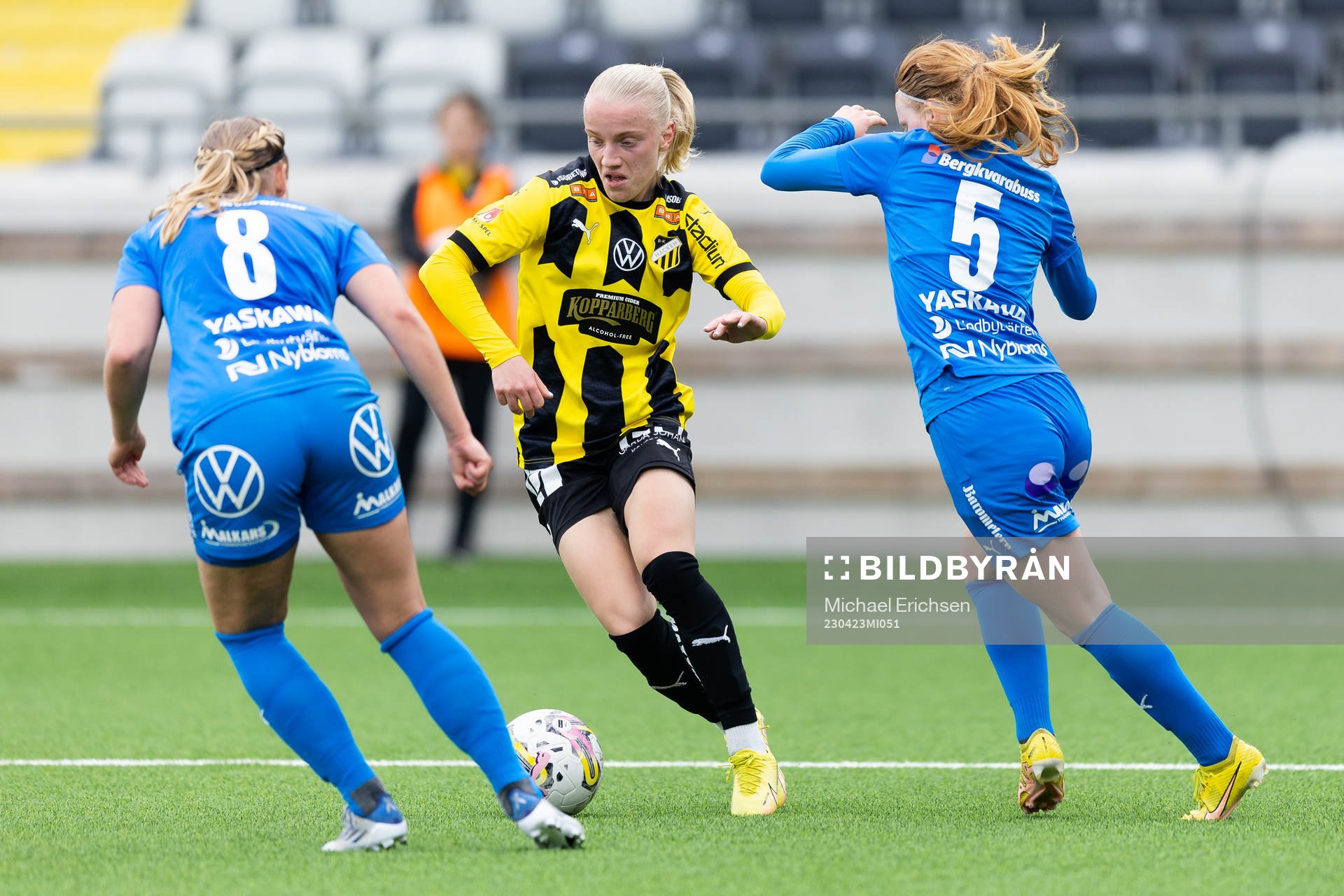 Häckens Anna Sandberg mot Kalmars Fanny Nilsson och Vera