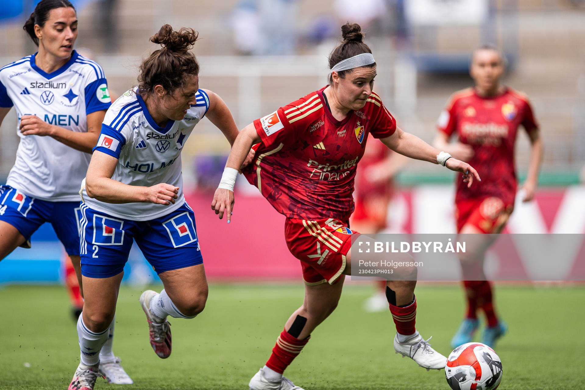 IFK Norrköpings Shannon Woeller och Djurgårdens Hayley