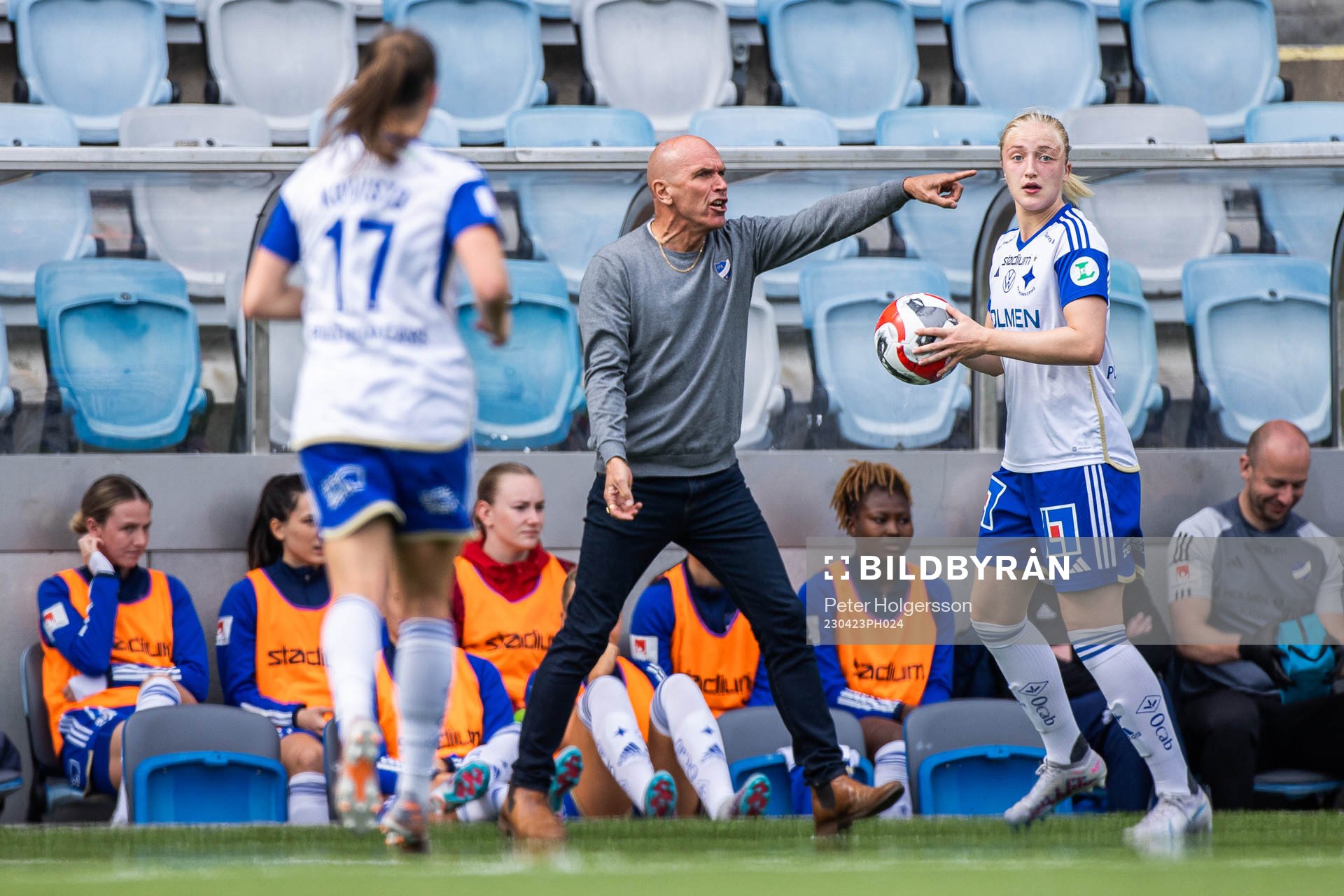 IFK Norrköpings tränare Tor-Arne Fredheim och Wilma