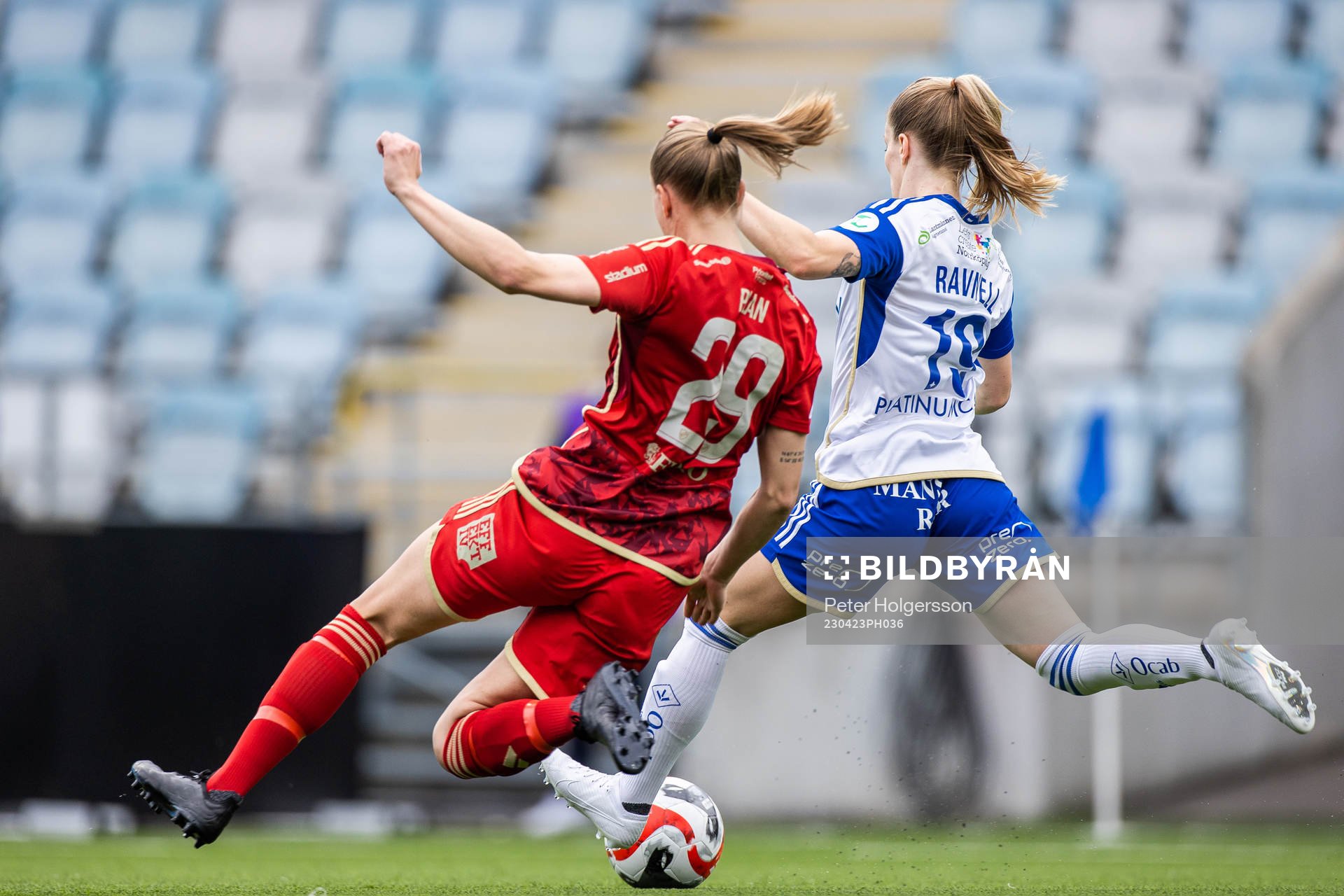 Djurgårdens Matilda Plan och IFK Norrköpings Sabina