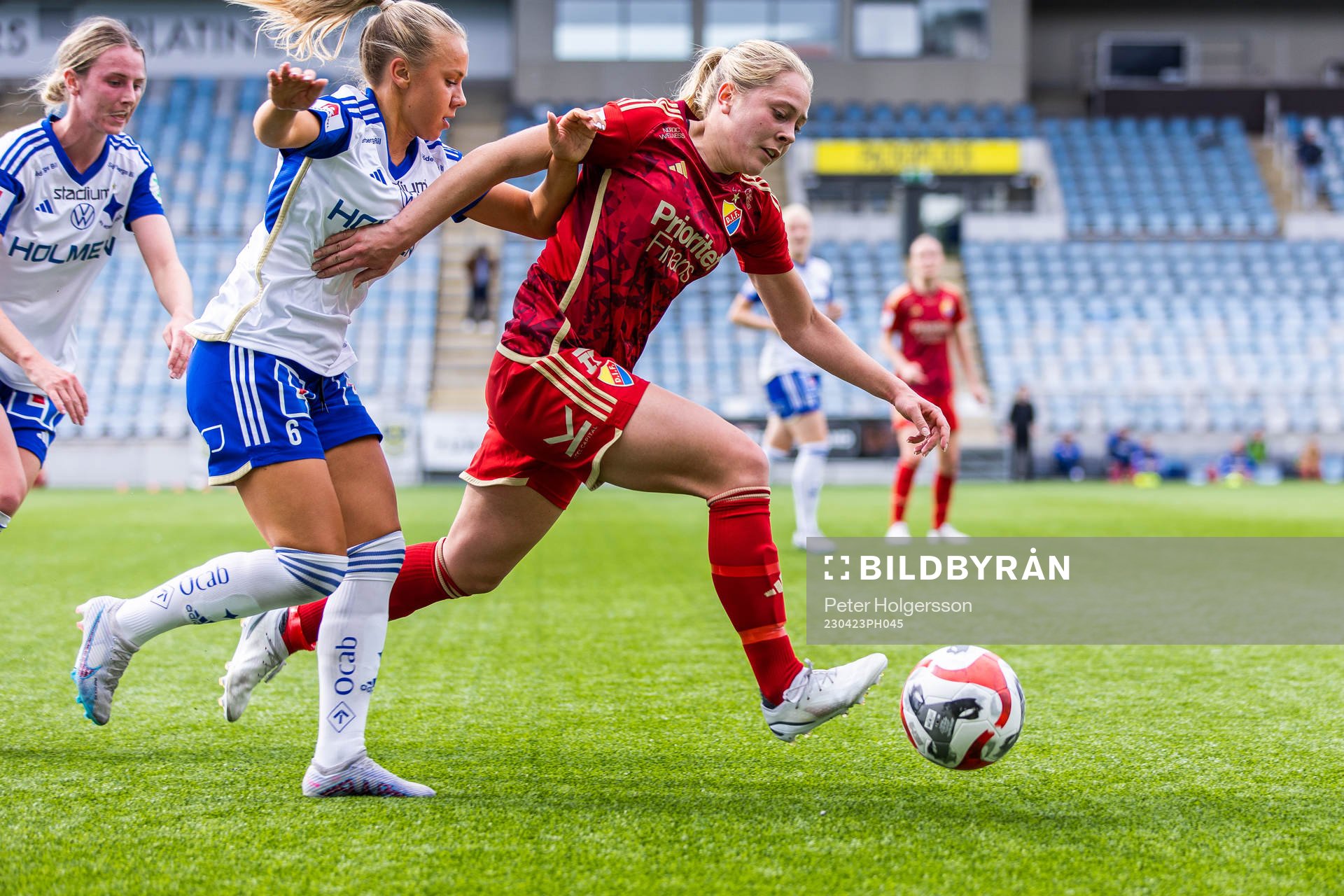 IFK Norrköpings Jennie Egeriis och Djurgårdens Alice