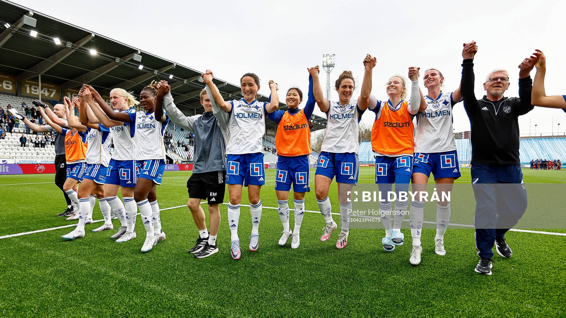 IFK Norrköpings spelare jublar