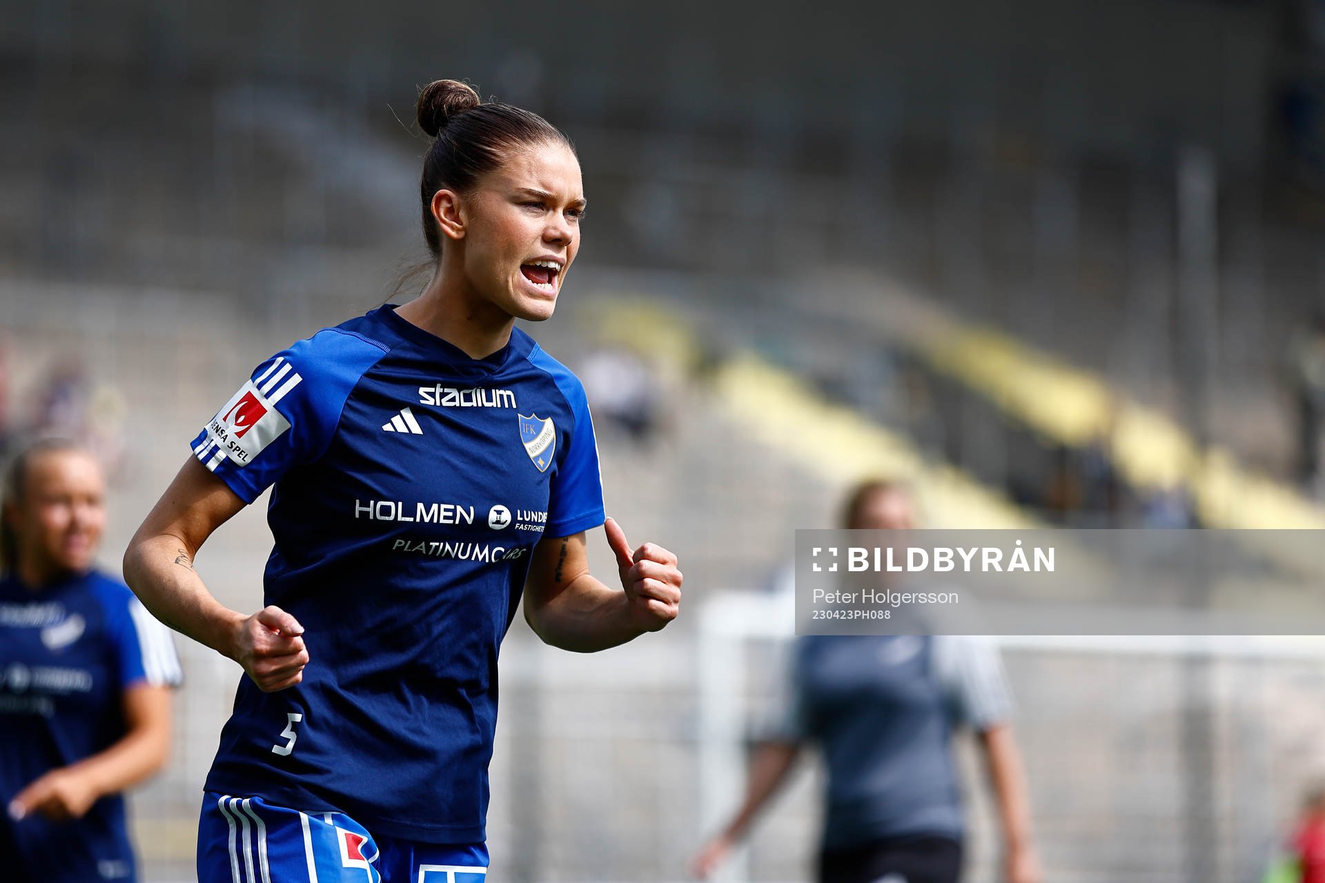 under fotbollsmatchen i Damallsvenskan mellan IFK
