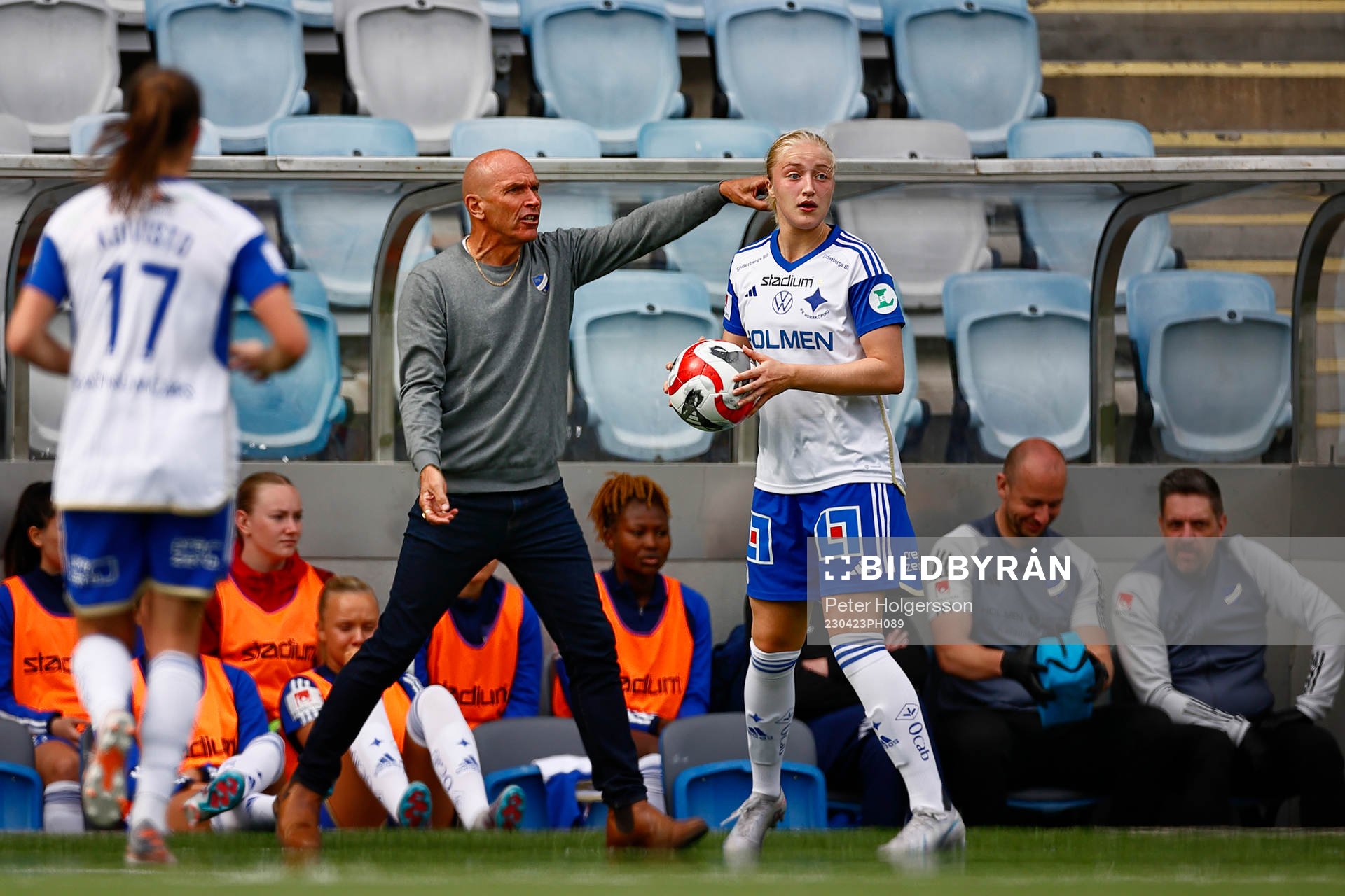 IFK Norrköpings tränare Tor-Arne Fredheim och Wilma