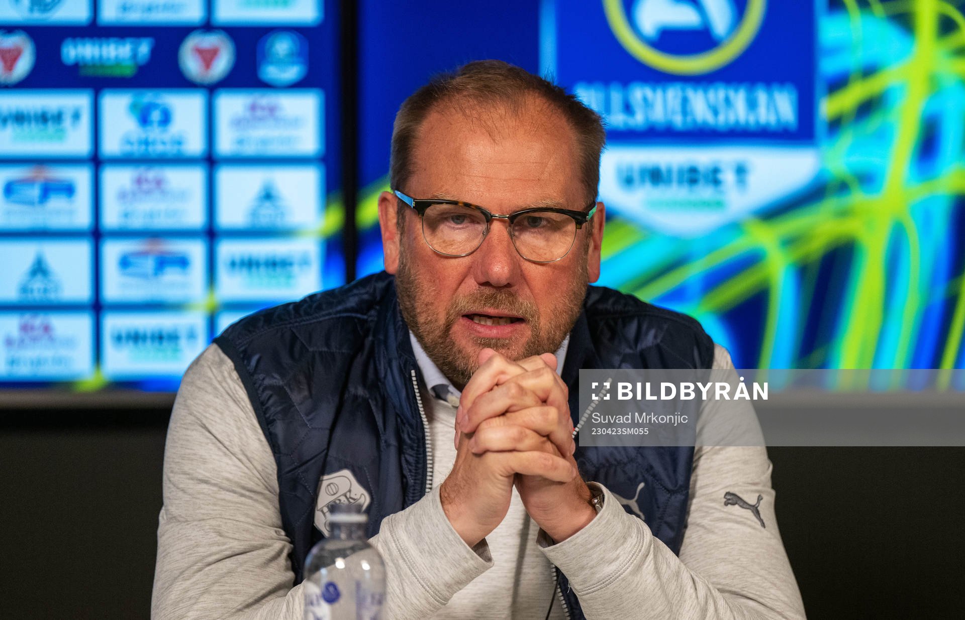 Halmstads tränare Magnus Haglund