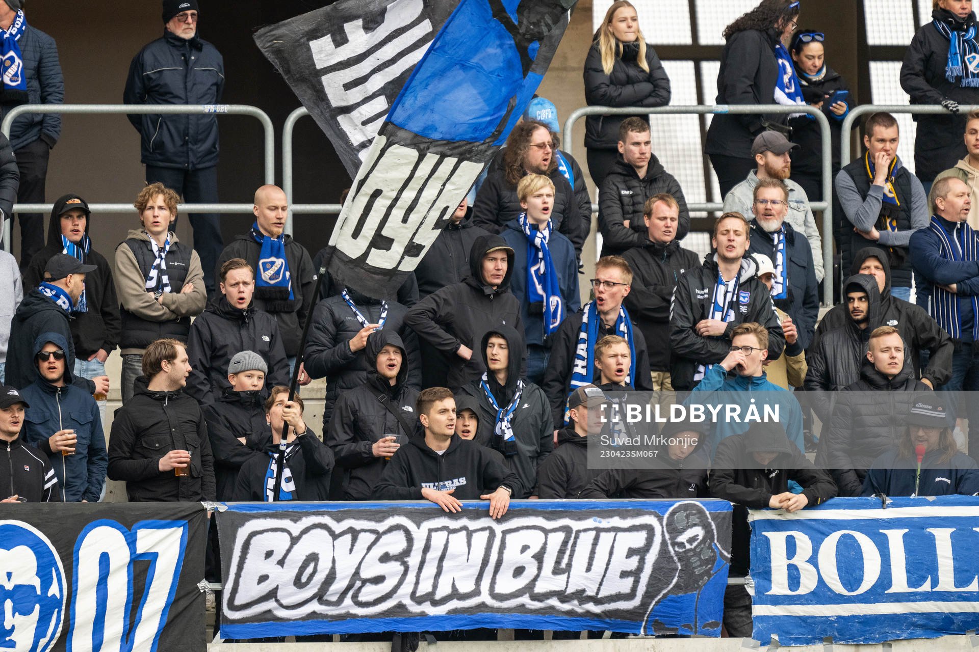 Halmstads fans