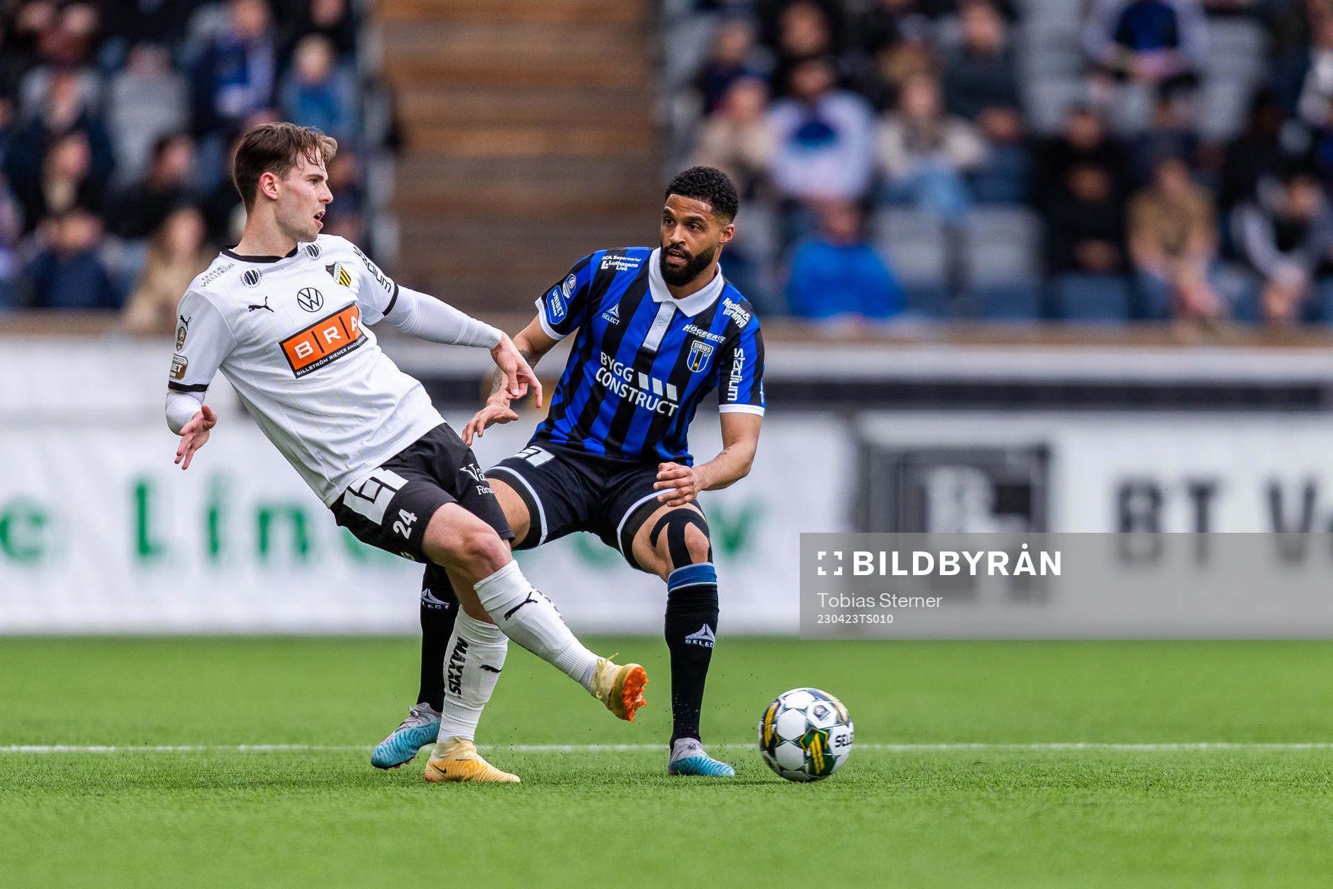 Häckens Lars Olden Larsen och Sirius Kristopher Da Graca
