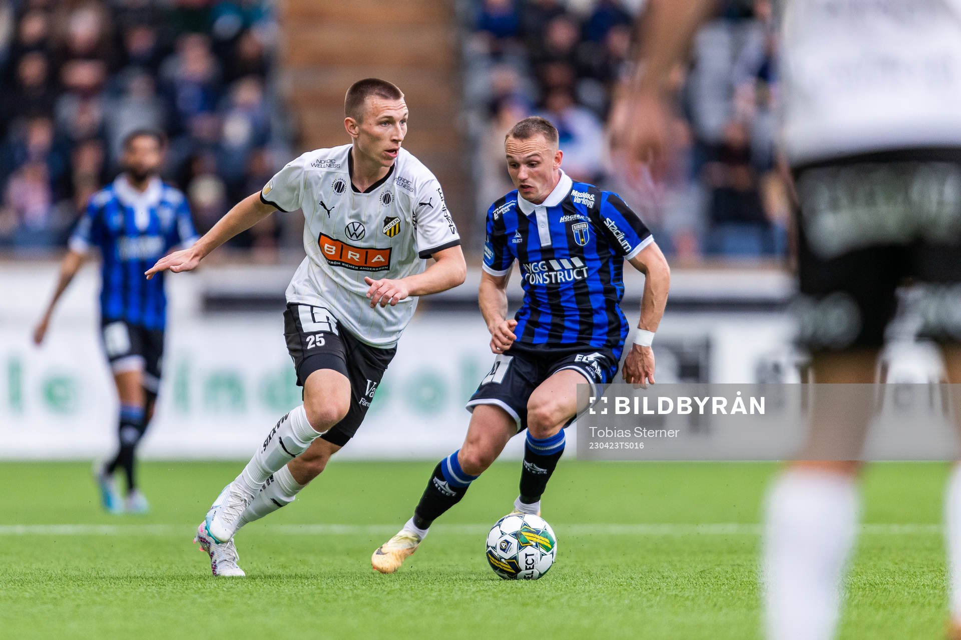 Häckens Kristoffer Lund Hansen och Sirius Aron Bjarnason