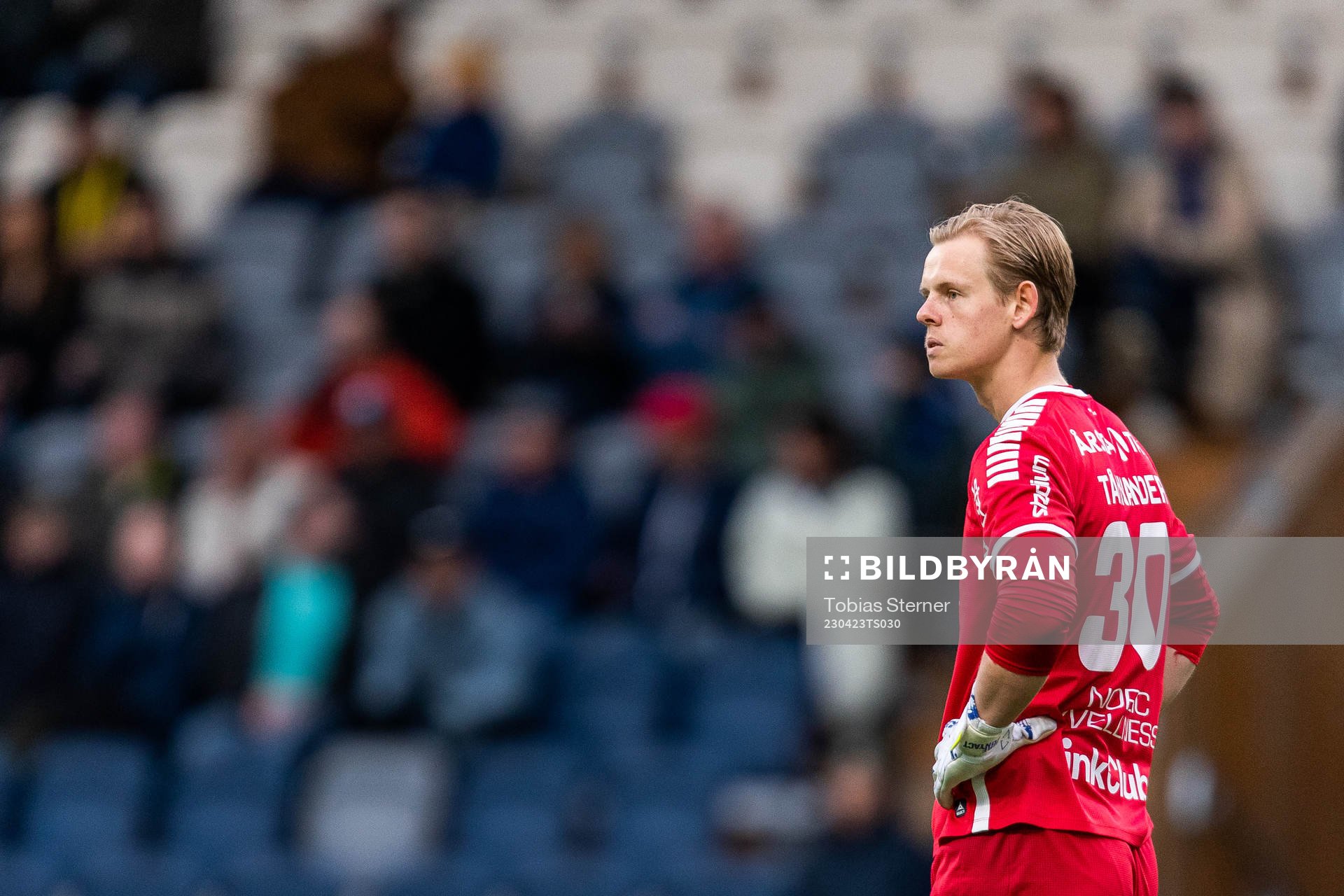 Sirius målvakt Jakob Tånnander deppar