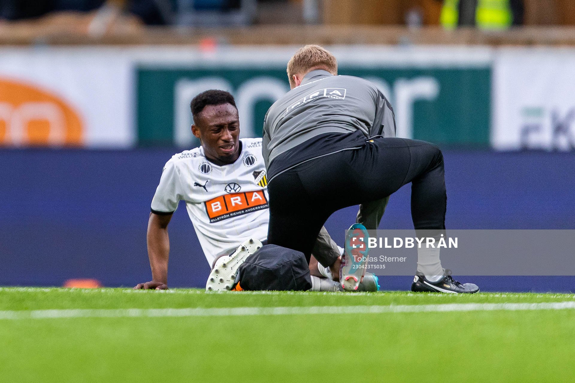 Häckens Benie Adama Traore får vård