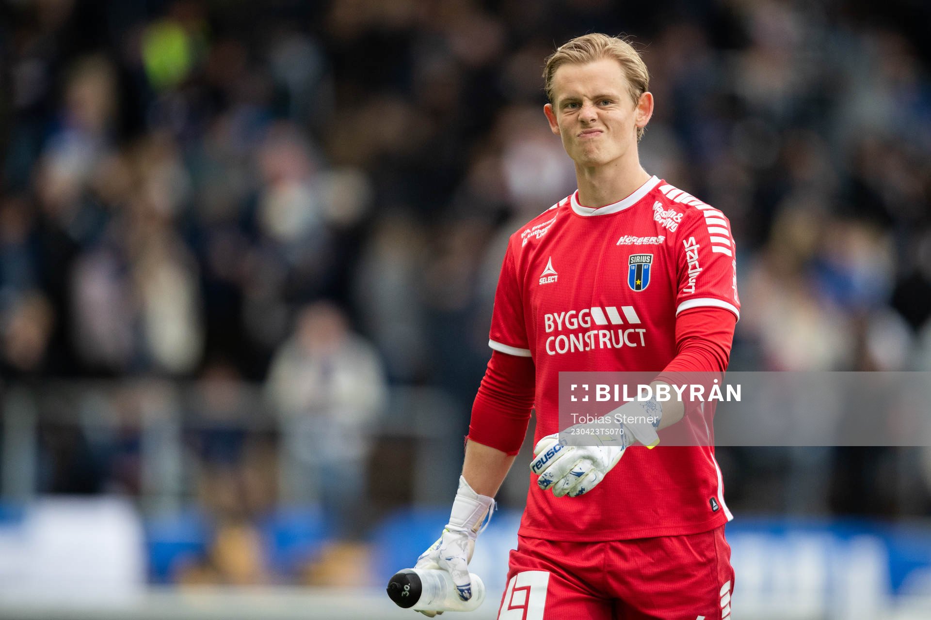 Sirius målvakt Jakob Tånnander deppar