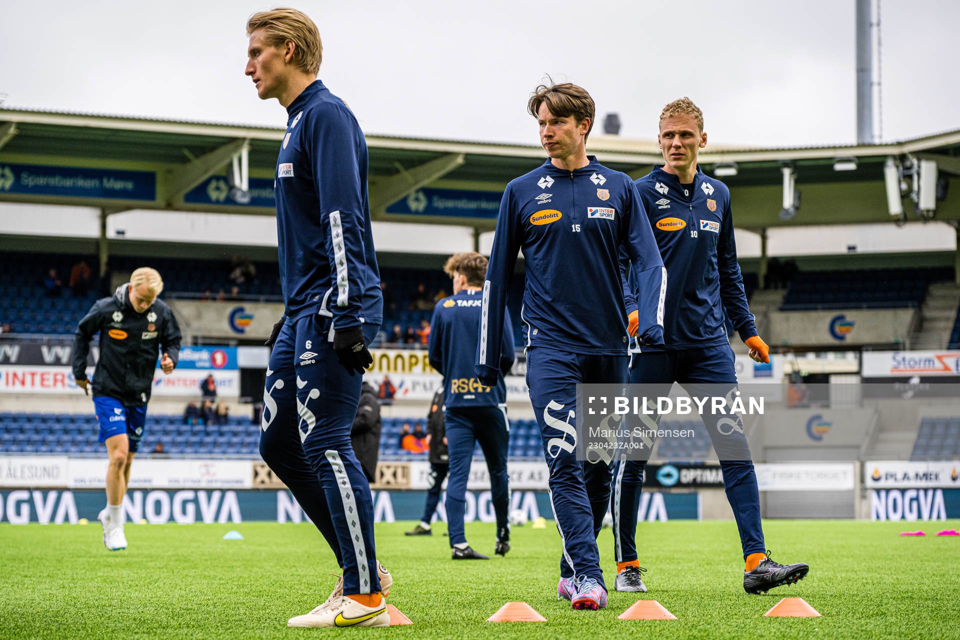 Erlend Segberg, Kristoffer Ødemarksbakken and Kristoffer