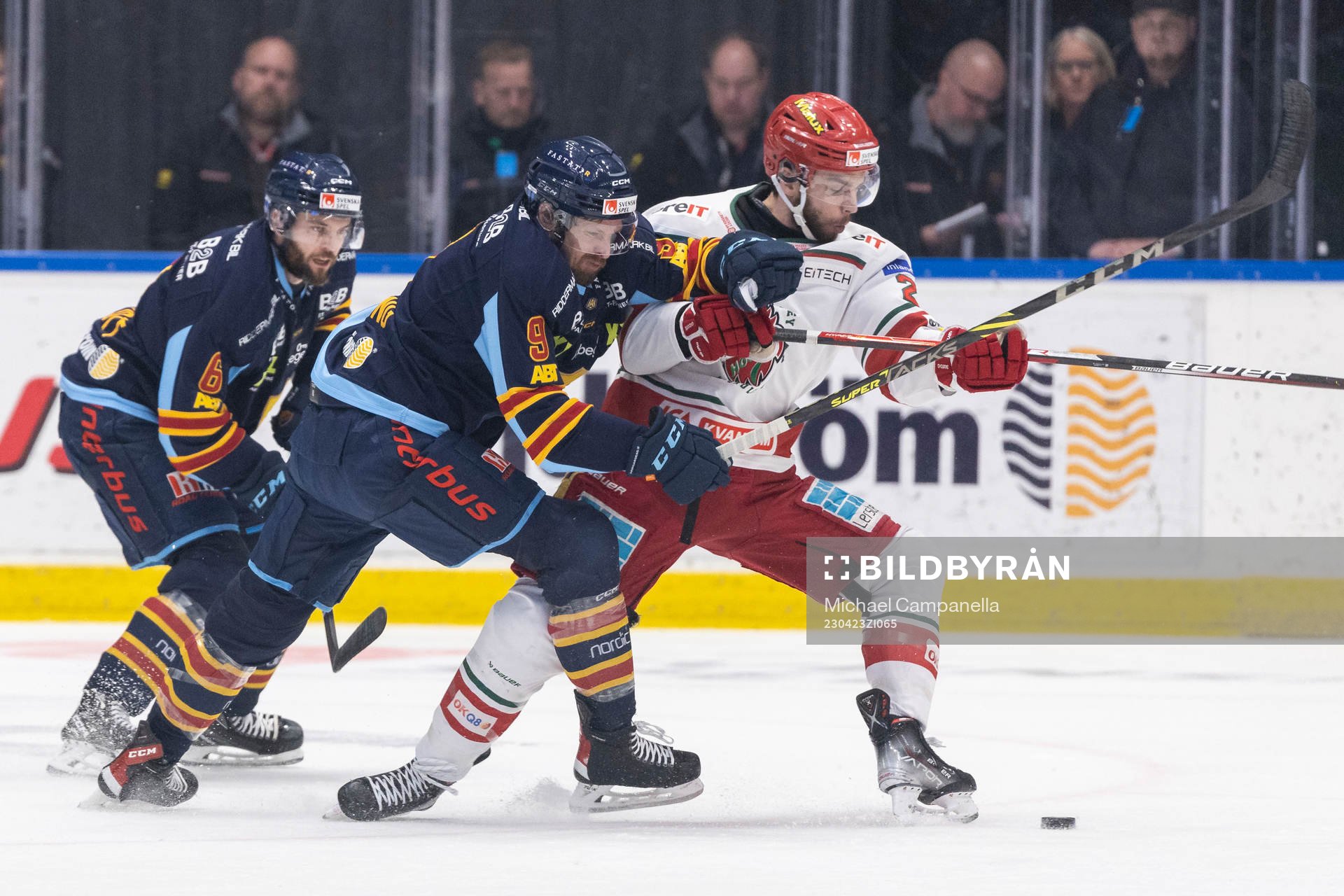 Modos Josh Dickinson och Djurgårdens Cameron Ernst