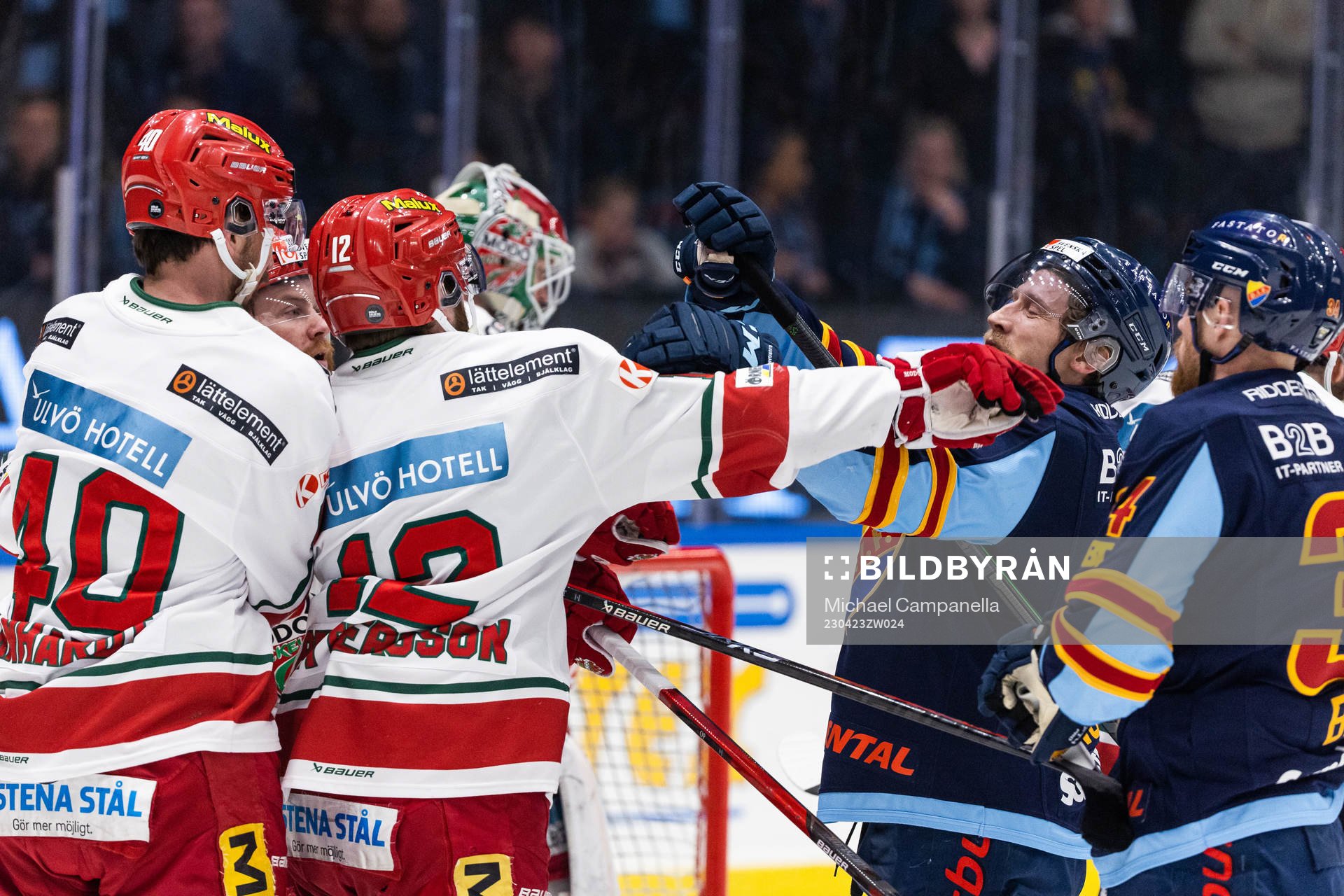 Irriterat mellan spelare