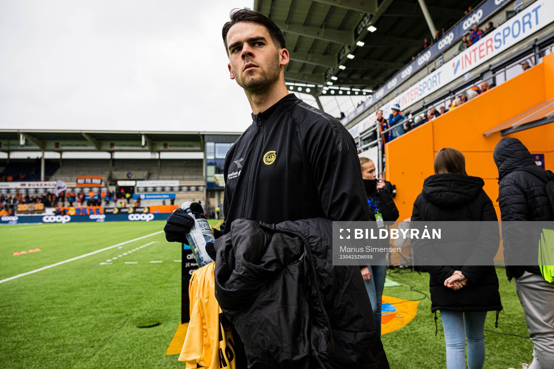 Lasse Nordås of Bodø/Glimt ahead of the Eliteserien match between Aalesund and Bodø/Glimt on April 23, 2023 in Ålesund.