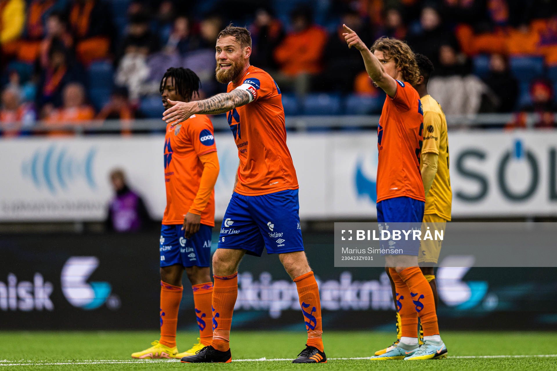 David Fällman and Alexander Munksgaard of Aalesund
