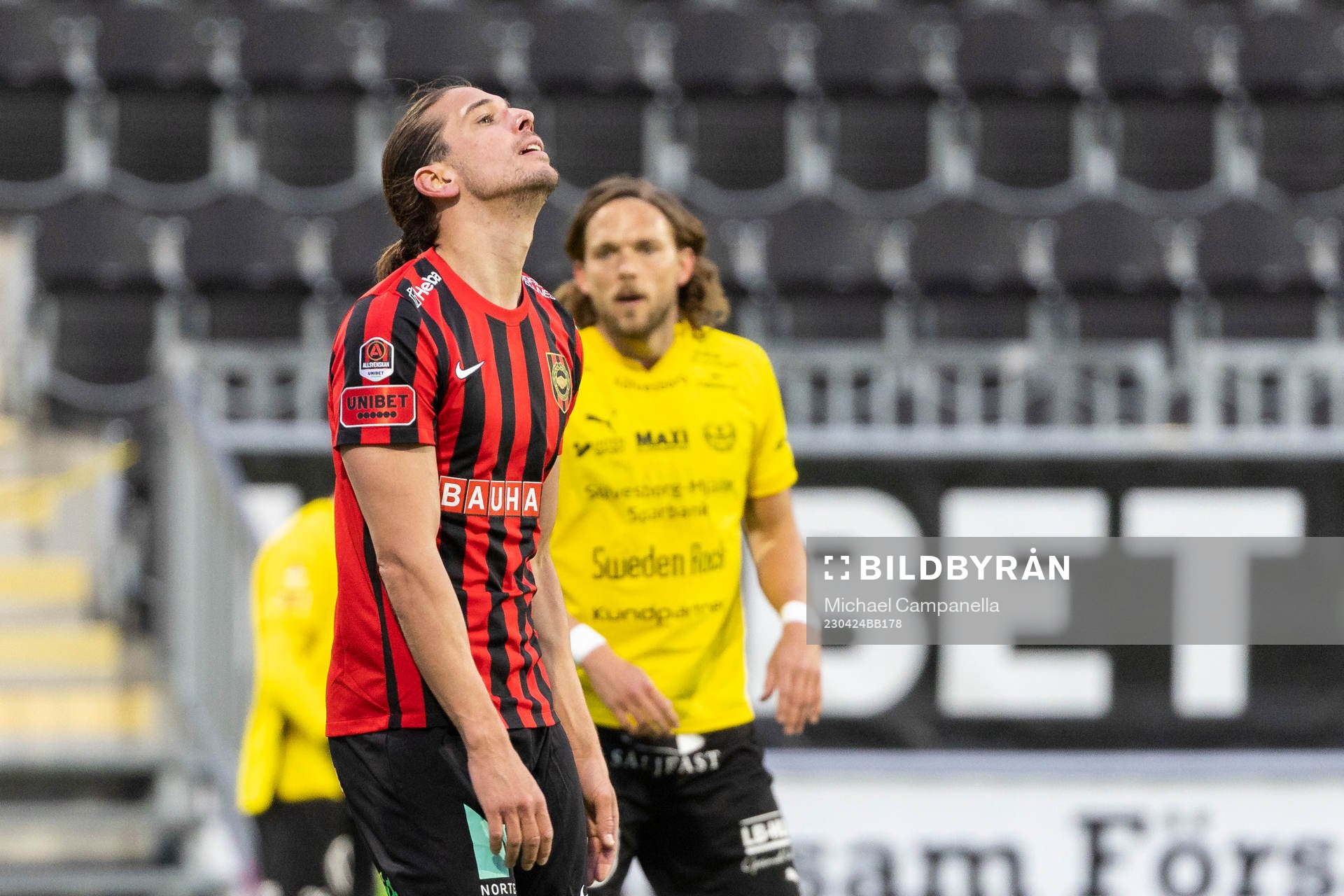 Brommapojkarnas Nikola Vasic deppar
