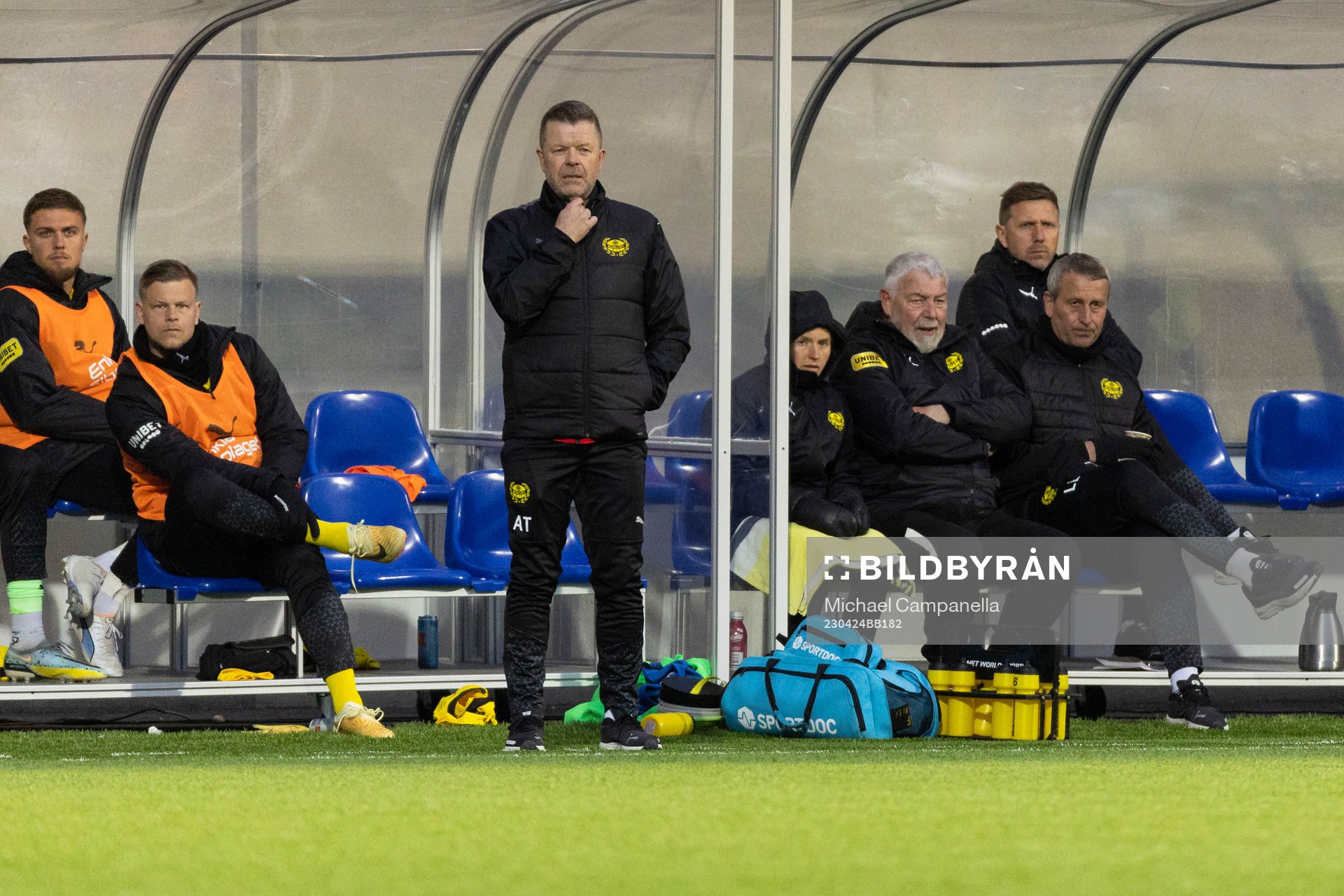 Mjällbys tränare Anders Torstensson