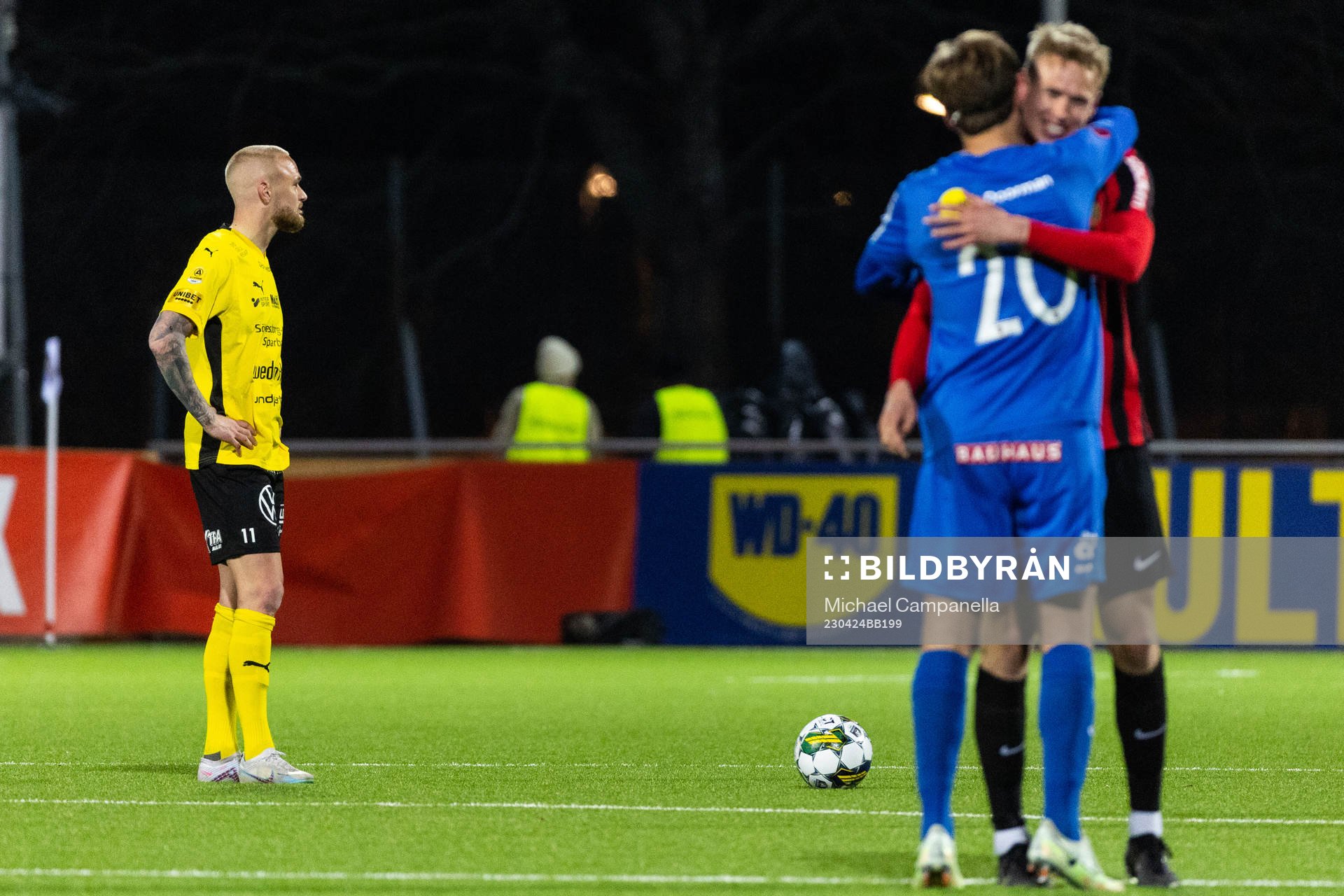 Mjällbys Adam Ståhl deppar