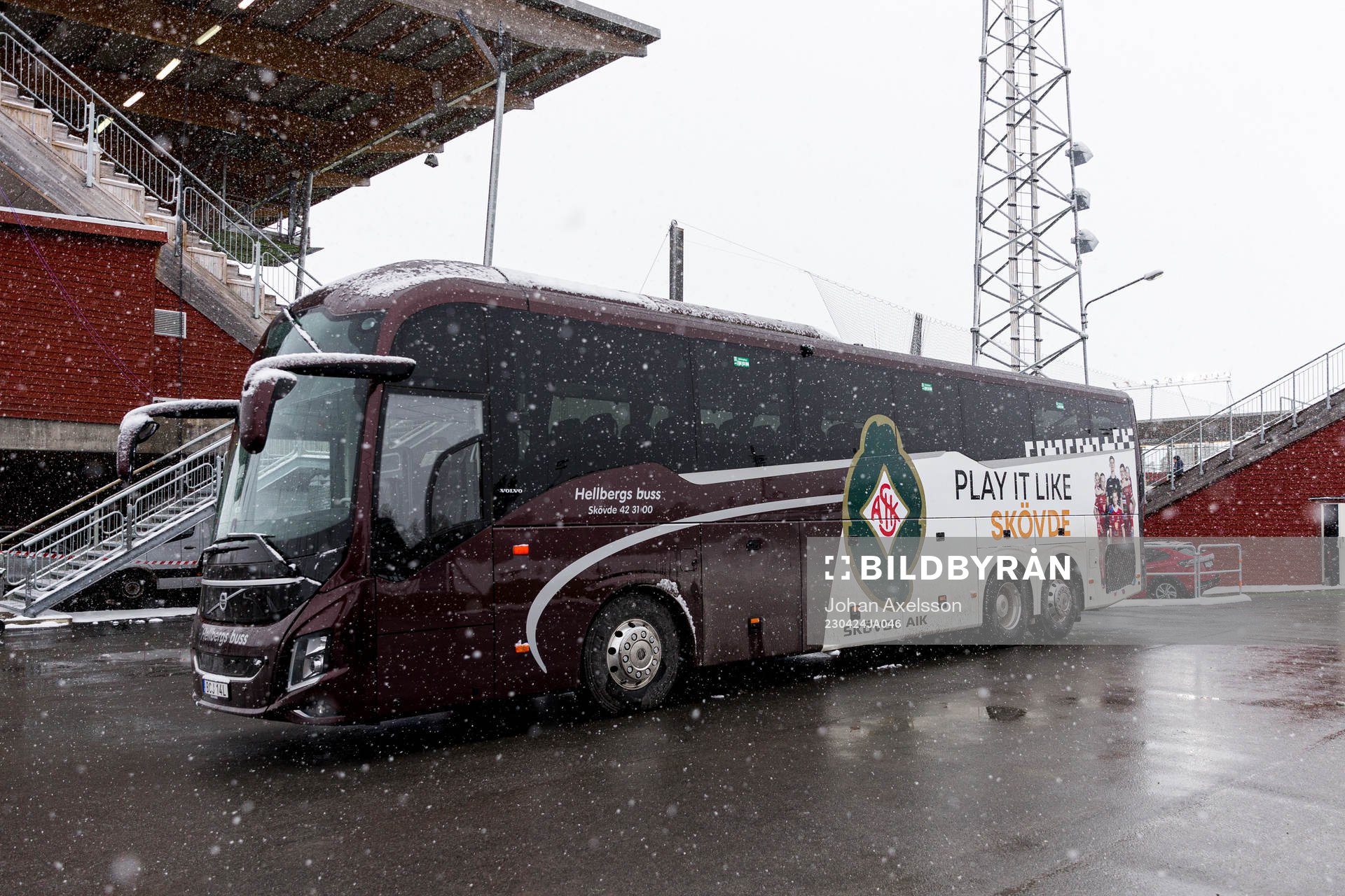 Skövde AIKs buss
