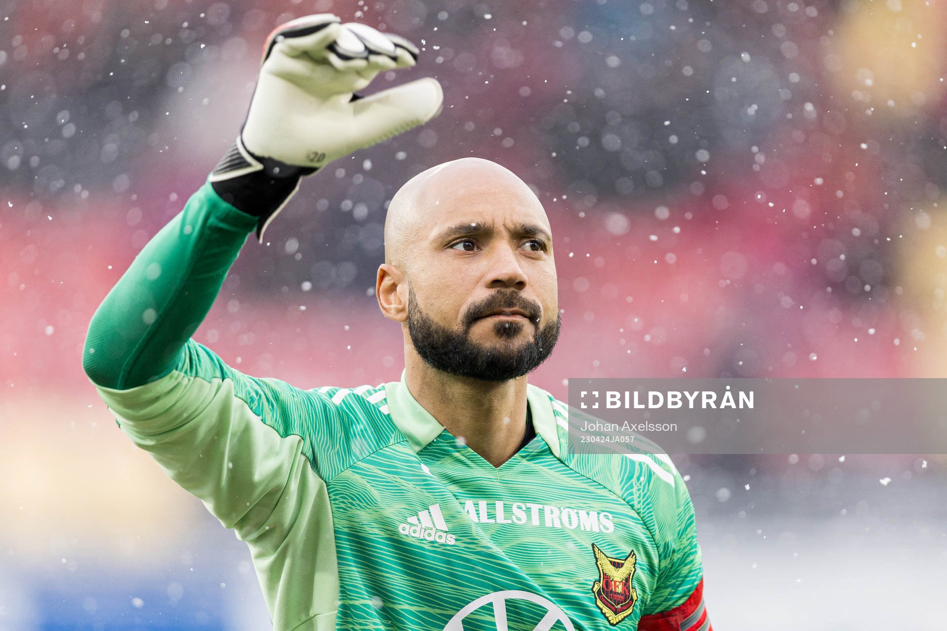 Östersunds målvakt Aly Keita