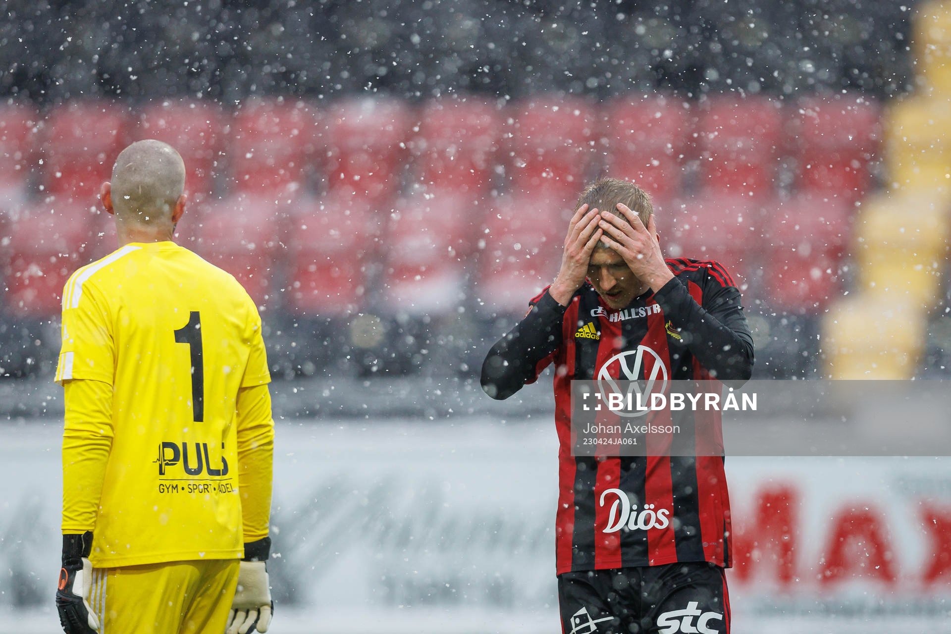 Östersunds Simon Kroon deppar