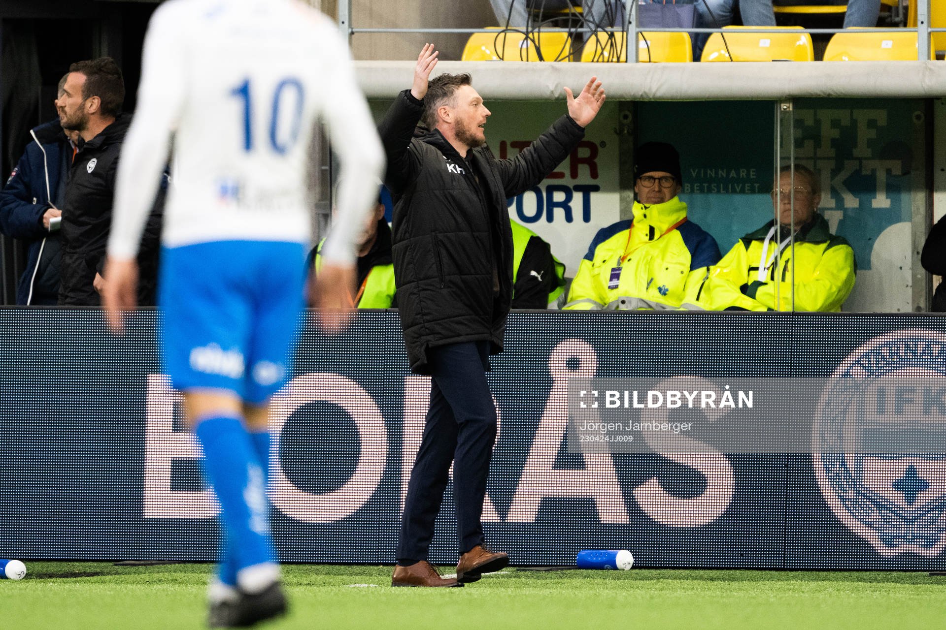 Värnamos tränare Kim Hellberg