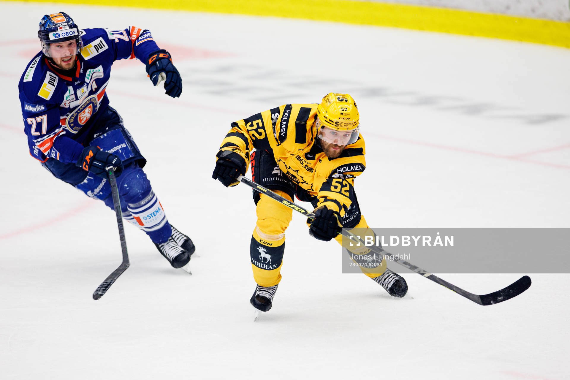 Växjös Martin Lundberg och Skellefteås Arvid Lundberg