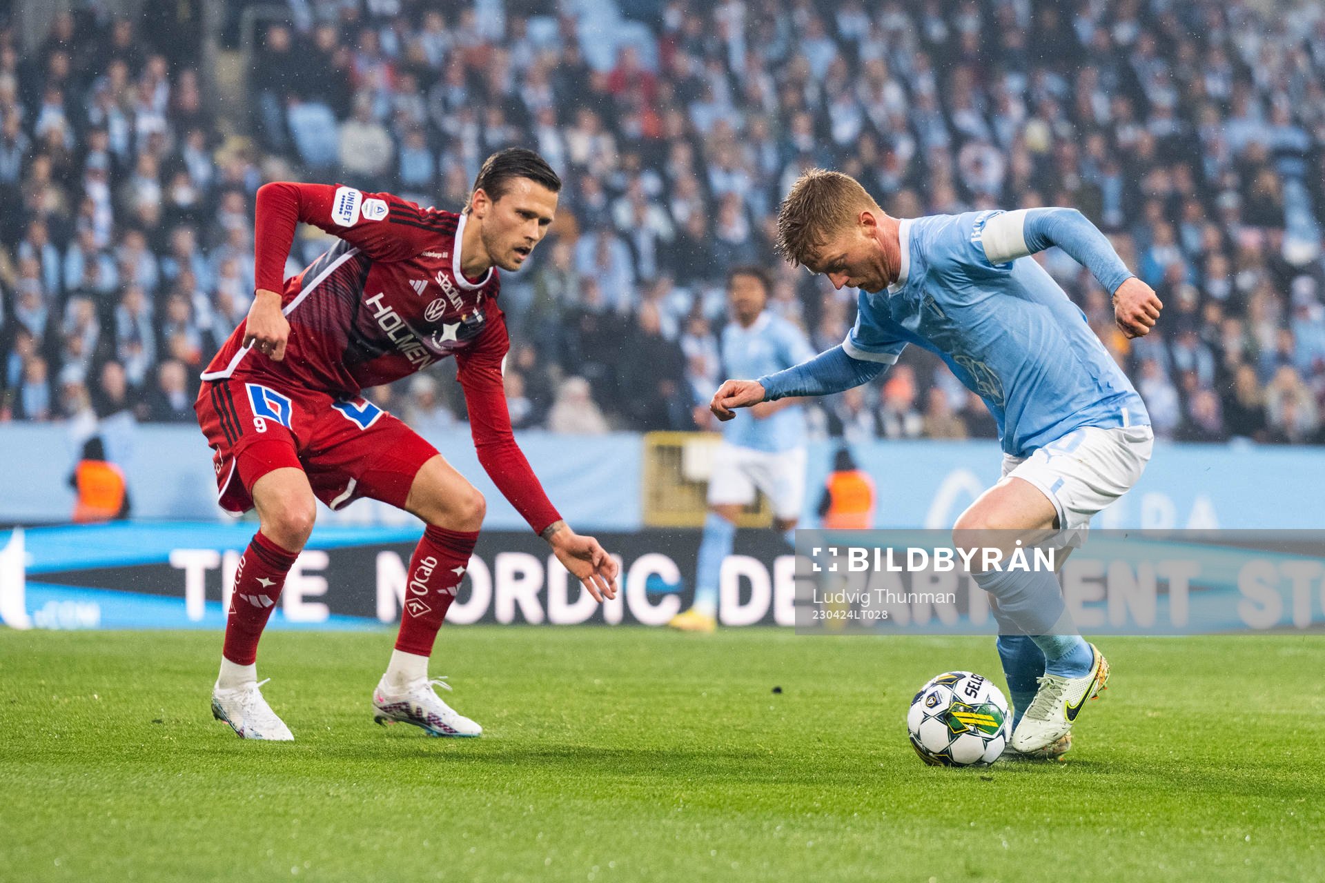 IFK Norrköpings Arnor Traustason och Malmö FFs Anders
