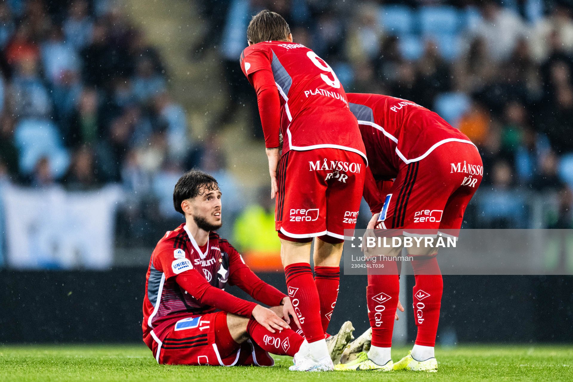 IFK Norrköpings Laorent Shabani har ont
