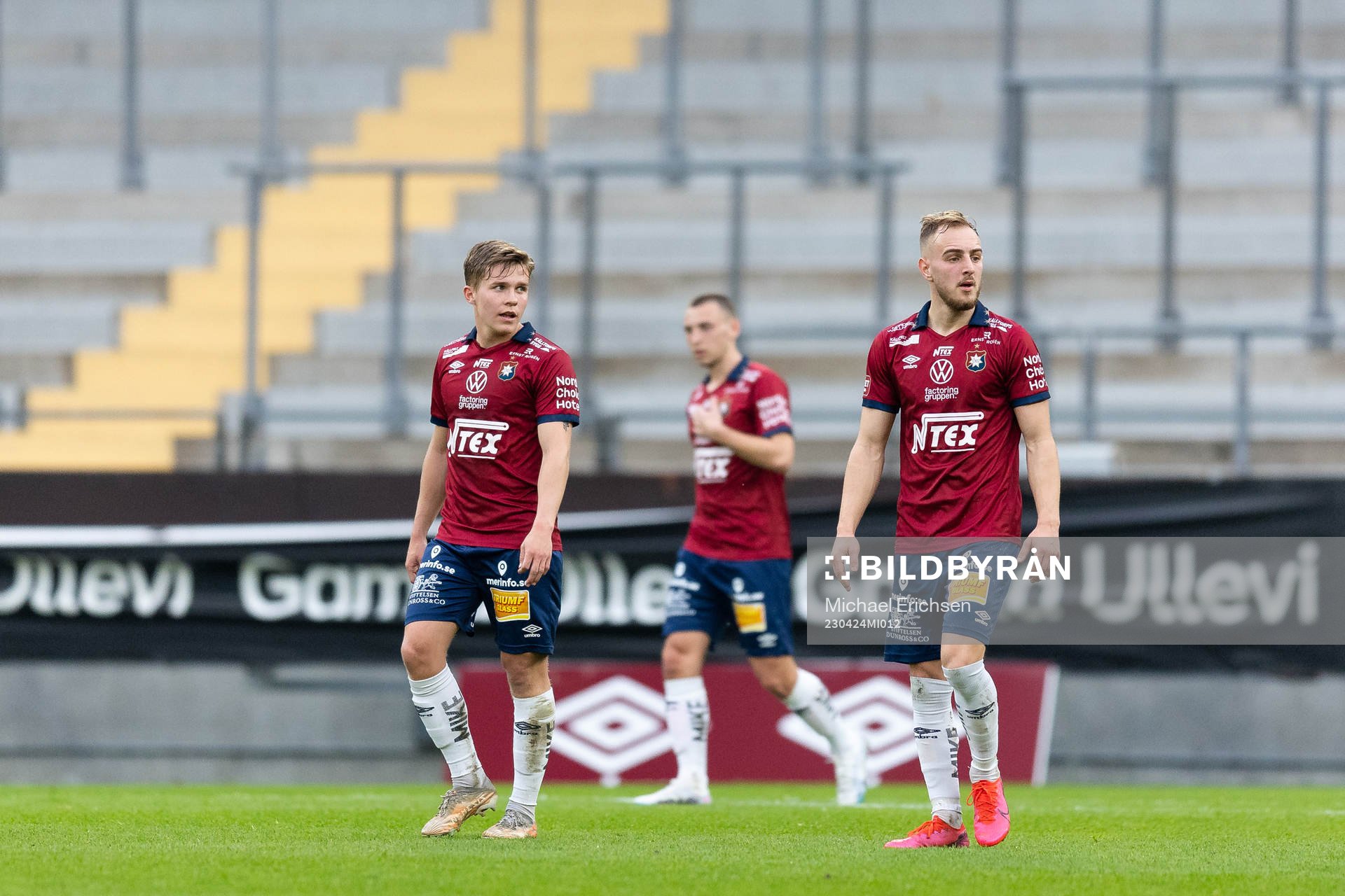 Örgrytes Isak Dahlqvist och Amel Mujanic deppar
