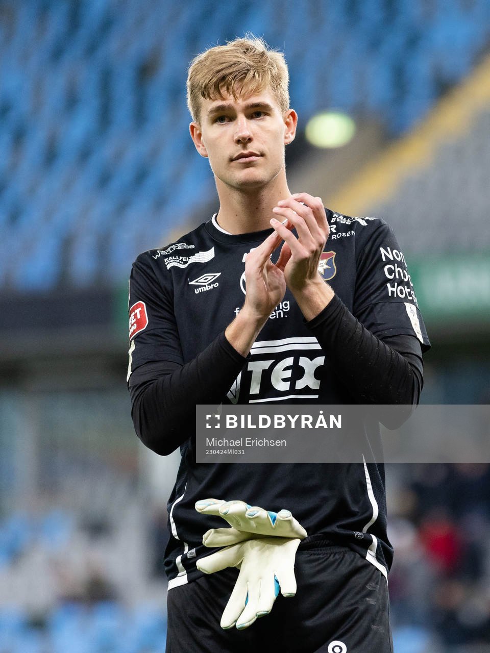 Örgrytes målvakt Mathias Nilsson