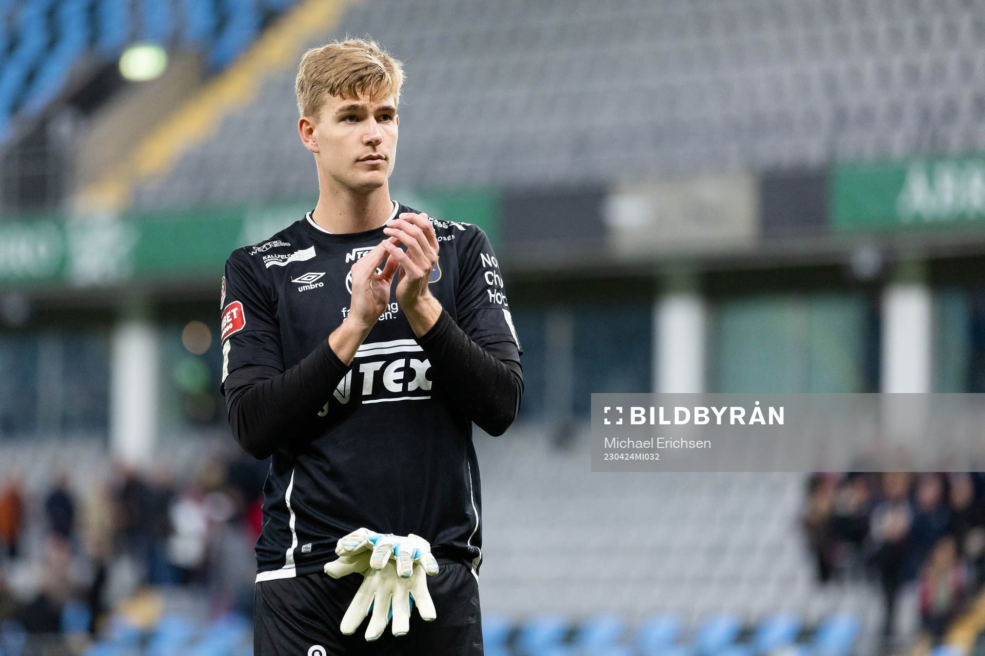 Örgrytes målvakt Mathias Nilsson