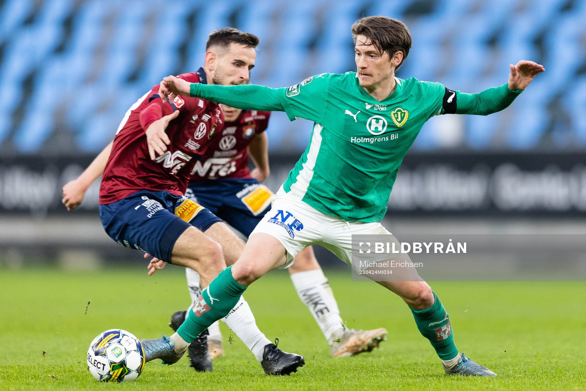 Örgrytes Erion Sadiku och Jönköpings Södras Robin Book