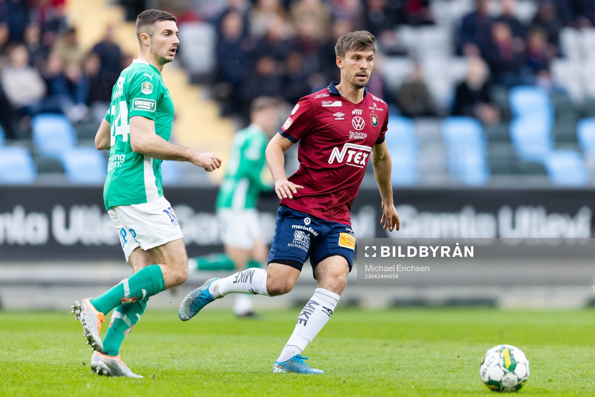 Jönköpings Södras Marko Nikolic och Örgrytes Daniel