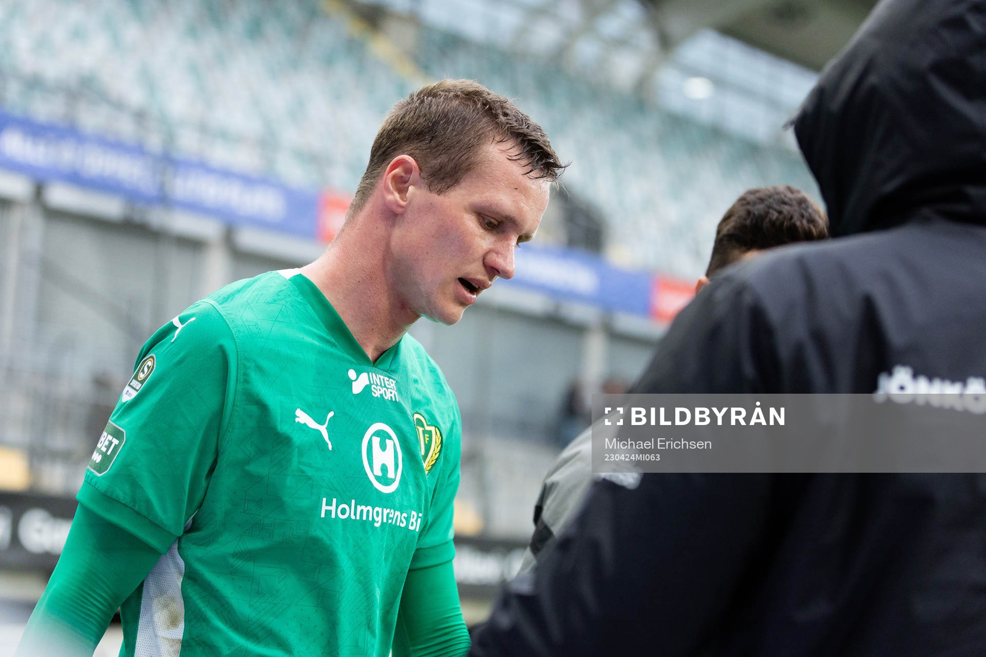 Jönköpings Södras Alexander Berntsson går av planen