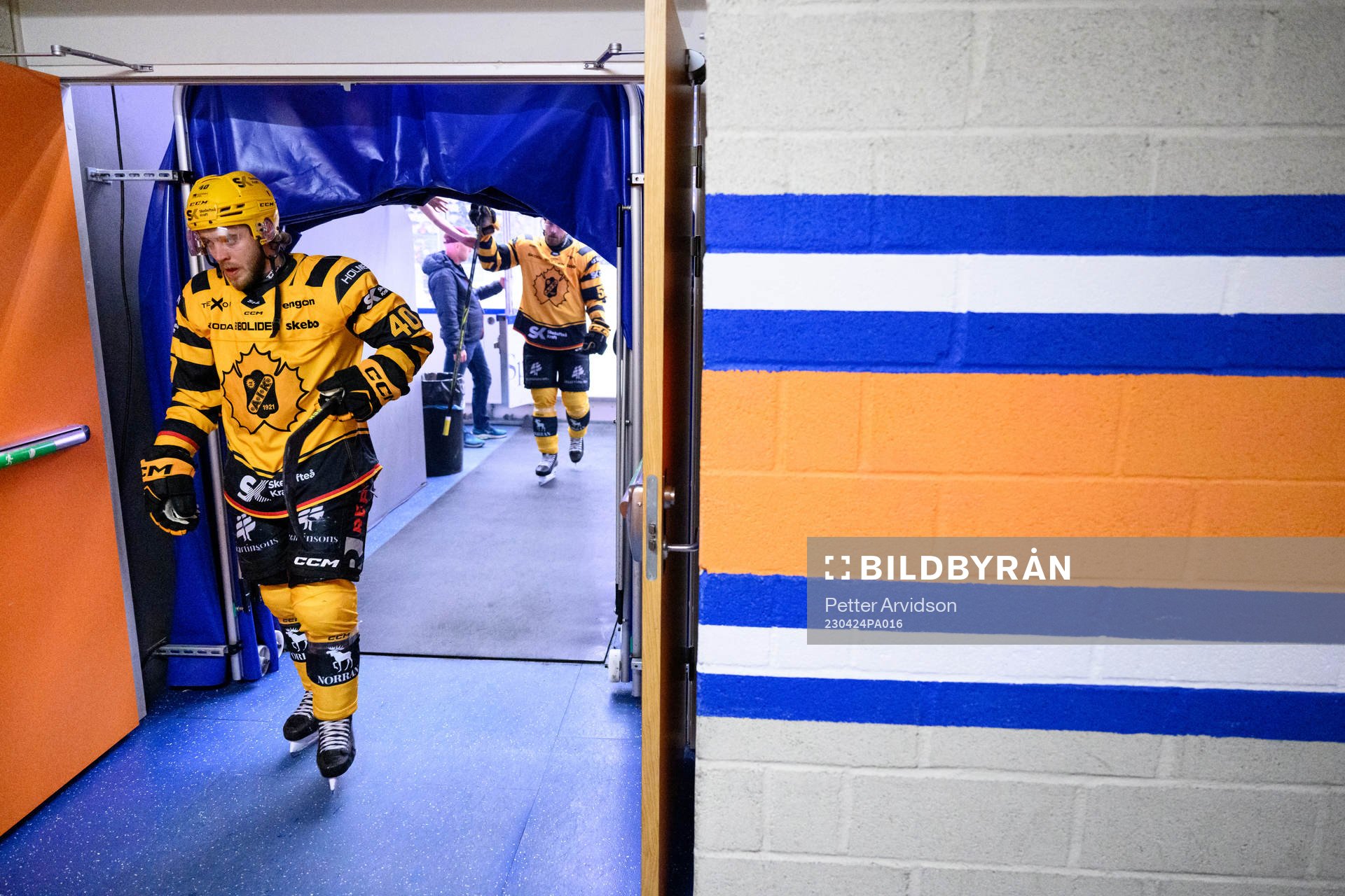 Skellefteås Andreas Wingerli innan final fem i SHL mellan