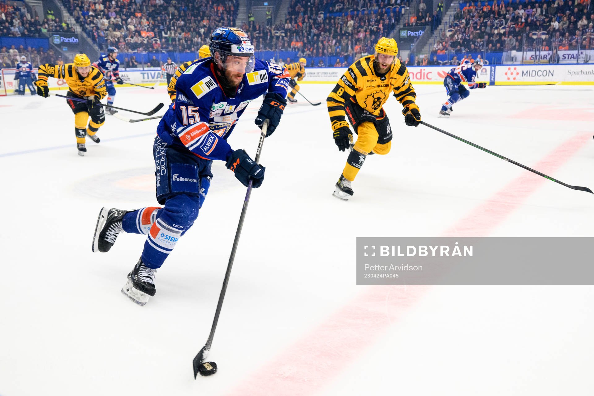Växjös Dan Sexton och Skellefteås Petter Granberg