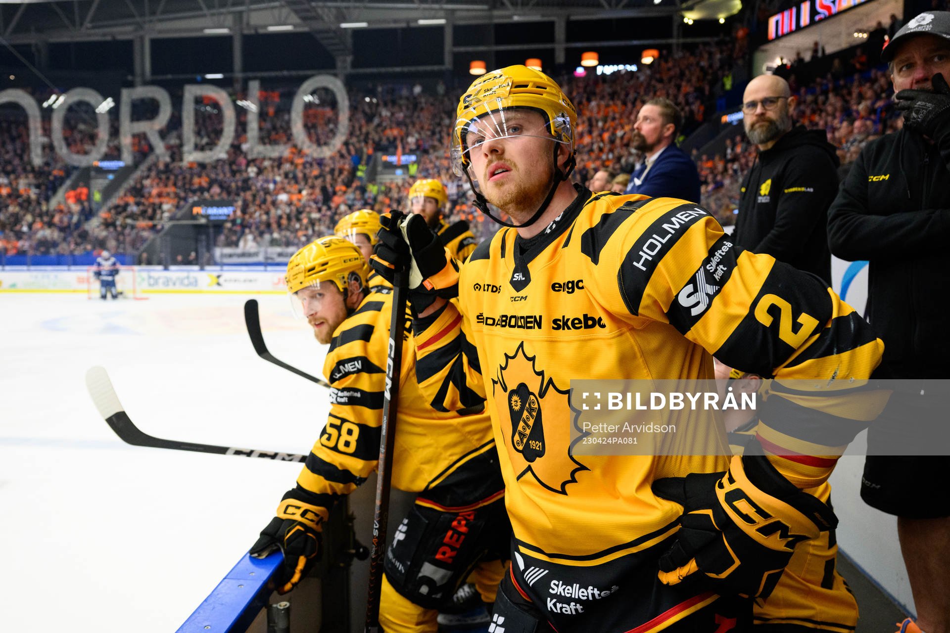 Skellefteås Oskar Nilsson och Linus Högberg