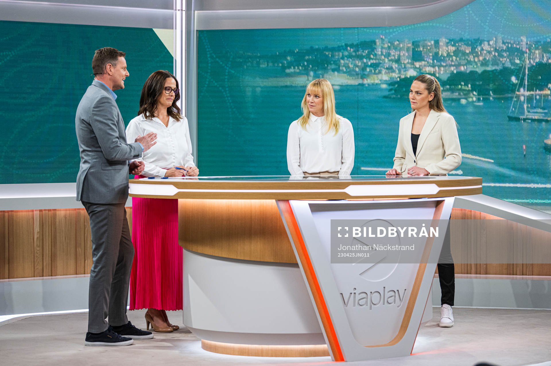 Niklas Jihde, Suzanne Sjögren, Johanna Frisk och Lisa