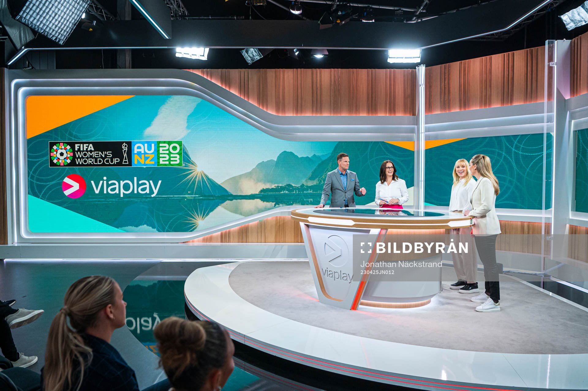 Niklas Jihde, Suzanne Sjögren, Johanna Frisk och Lisa