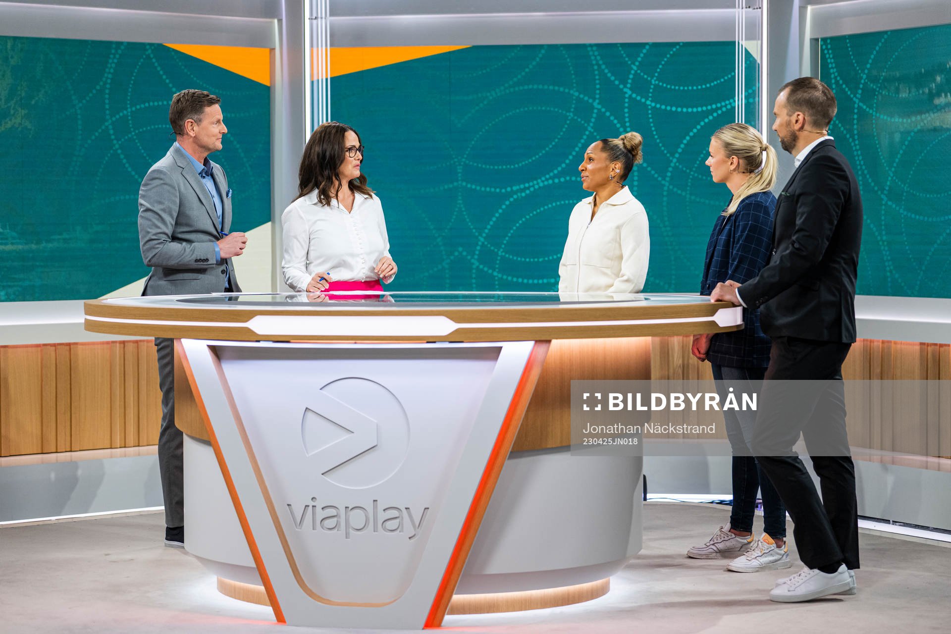Niklas Jihde, Suzanne Sjögren, Hammarbys Madelen Janogy,