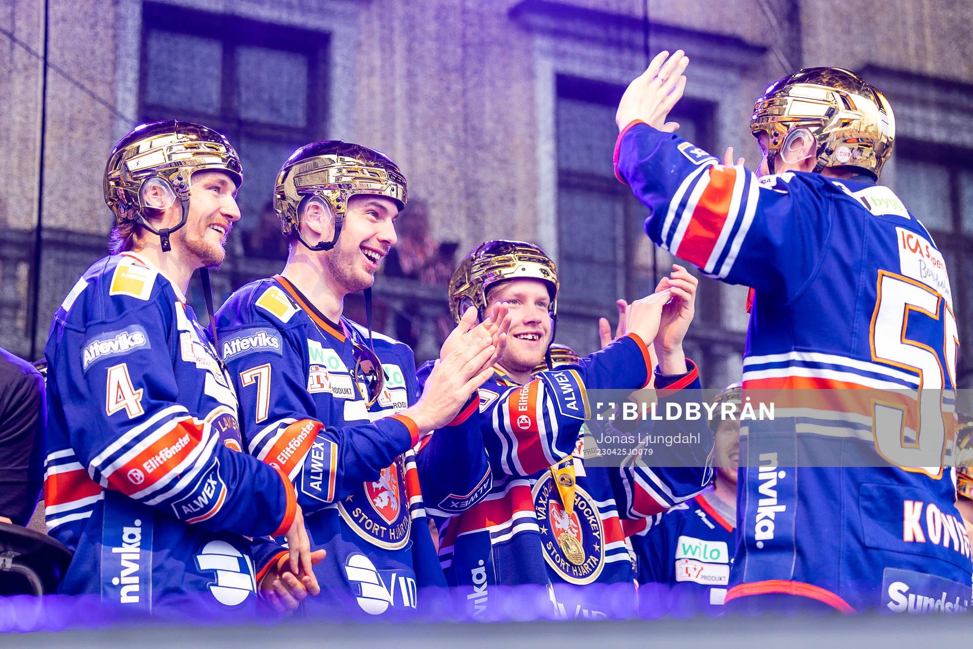 Keegan Lowe, Hardy Häman Aktell och Ludvig Claesson