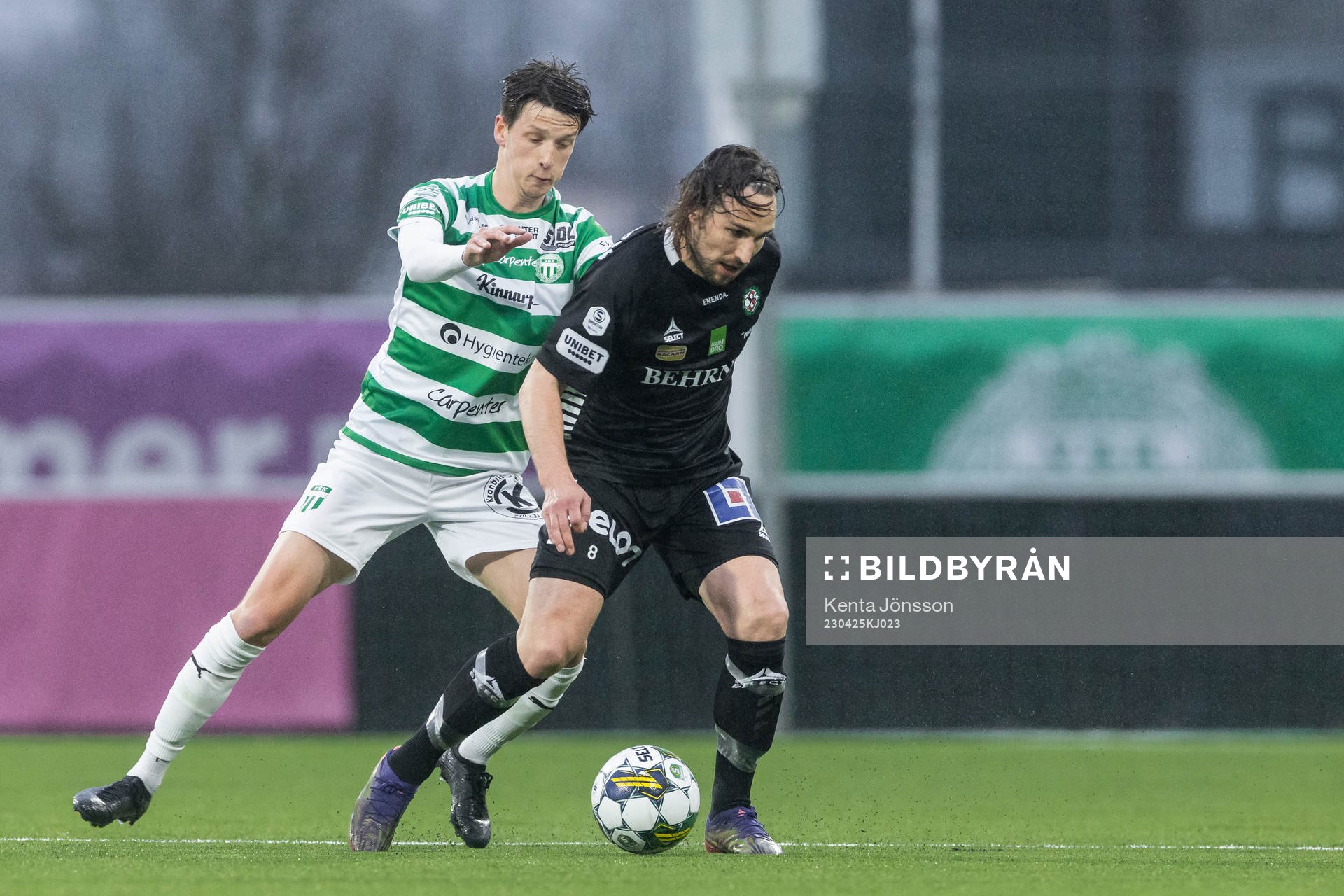 Västerås SKs Olle Edlund och Örebros Kevin Walker