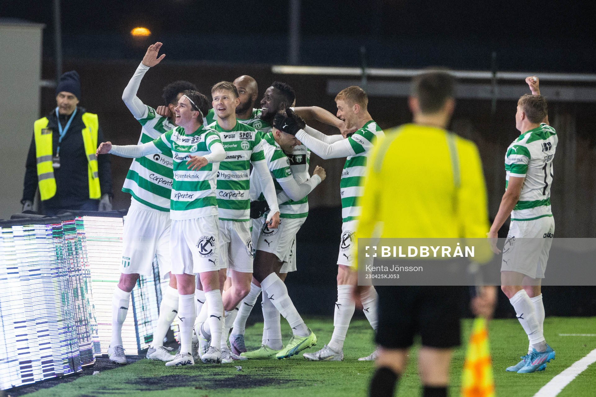 Västerås SKs Max Larsson, Jabir Abdihakim Ali, Martin